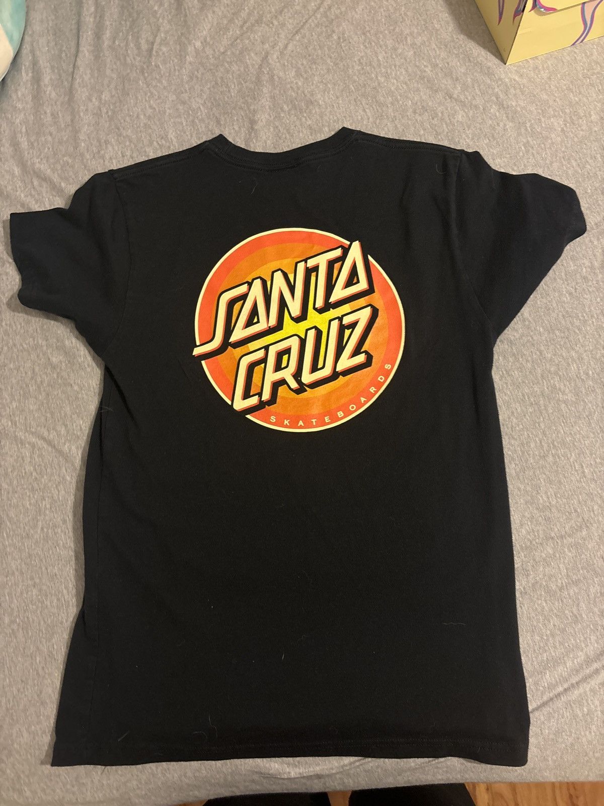Santa Cruz Skateboards Santa cruz black graphic t-shirt Size US S / EU 44-46 / 1 - 1 Thumbnail