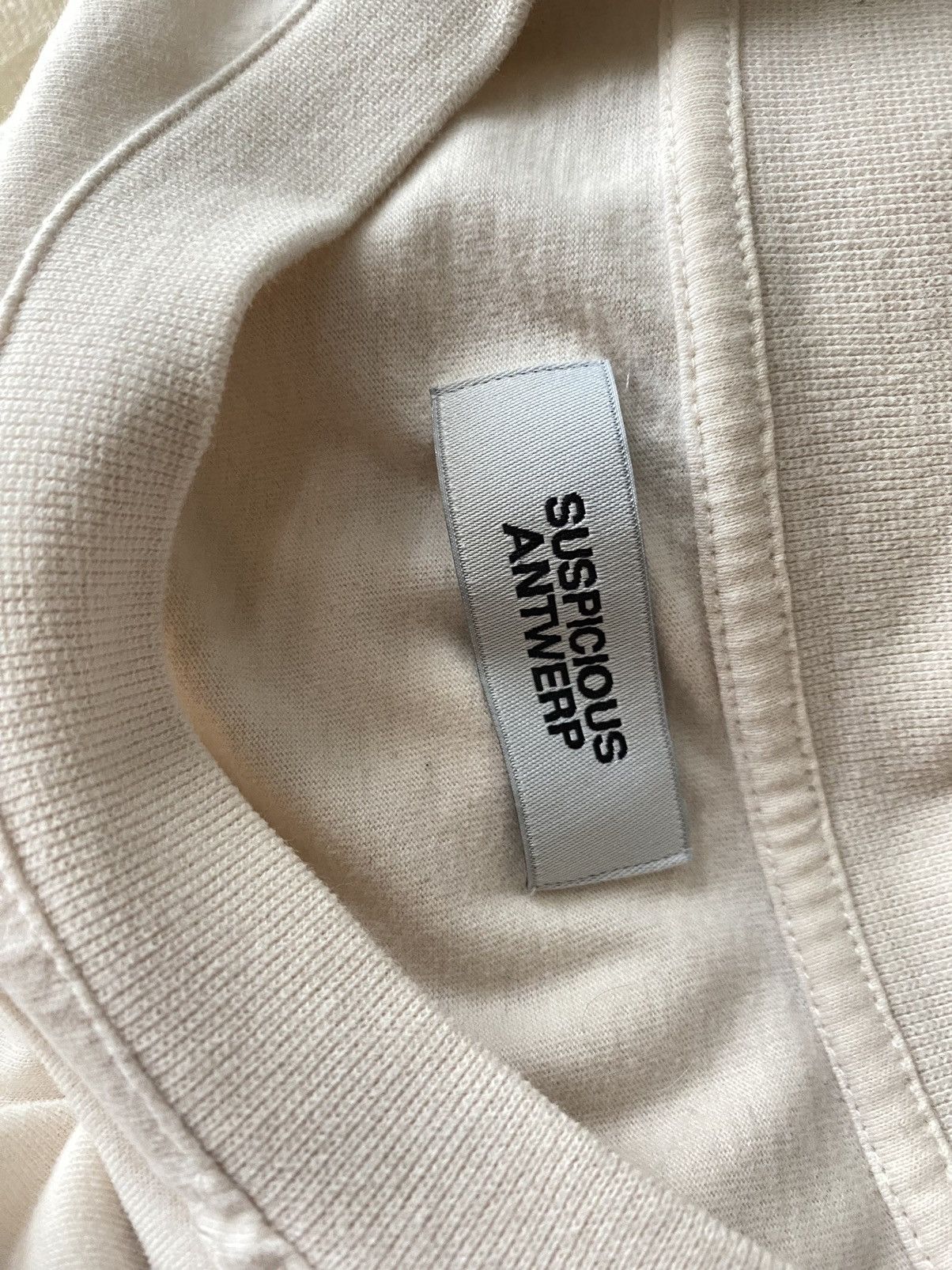 Suspicious Antwerp Arctic Palette Sspcs Long Sleeve T Shirt in Beige, Men's — image 3 of 6