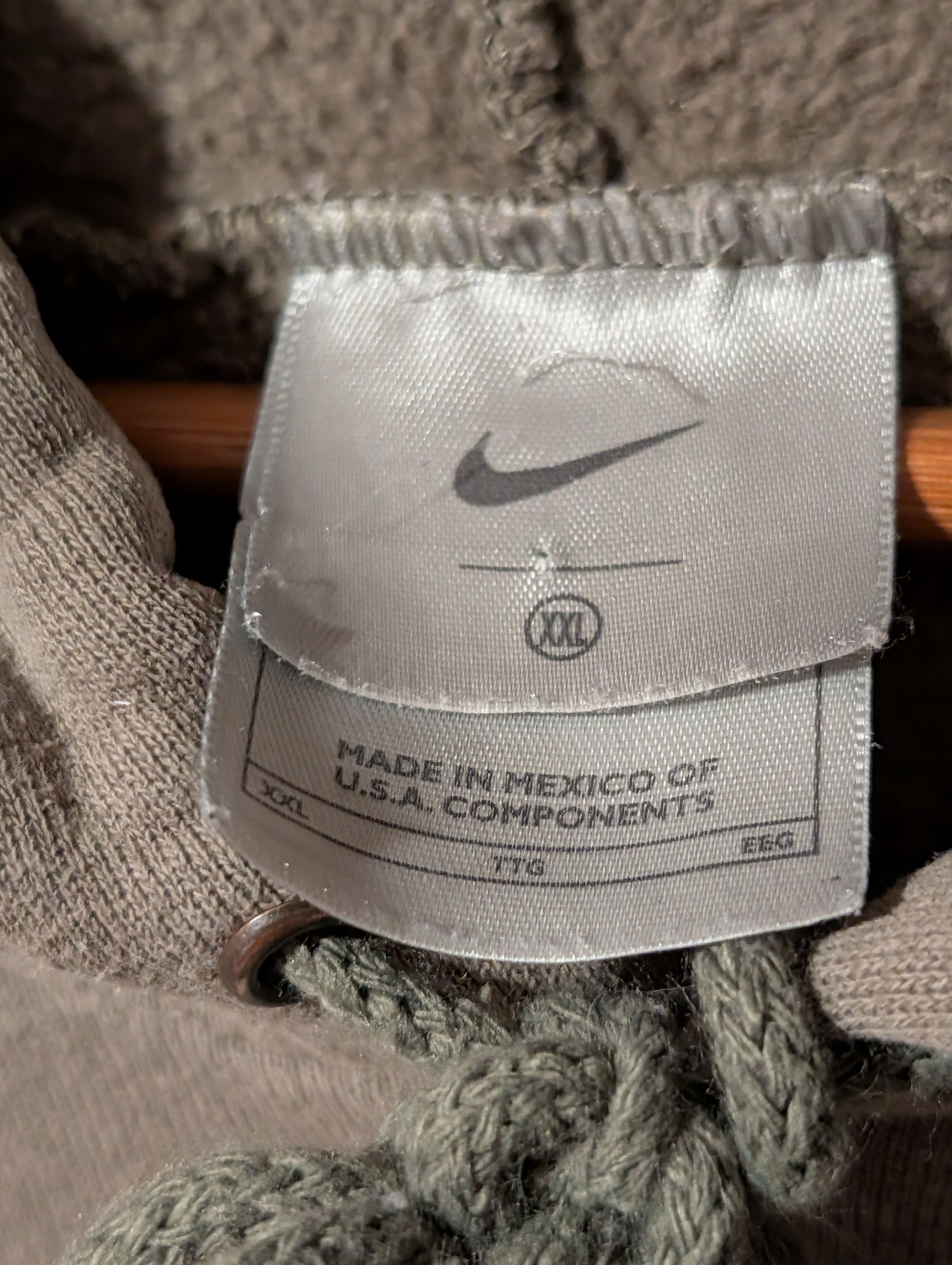 Nike Nike Center Swoosh Travis Scott Hoodie Sweatshirt Vintage Size US XXL / EU 58 / 5 - 3 Thumbnail