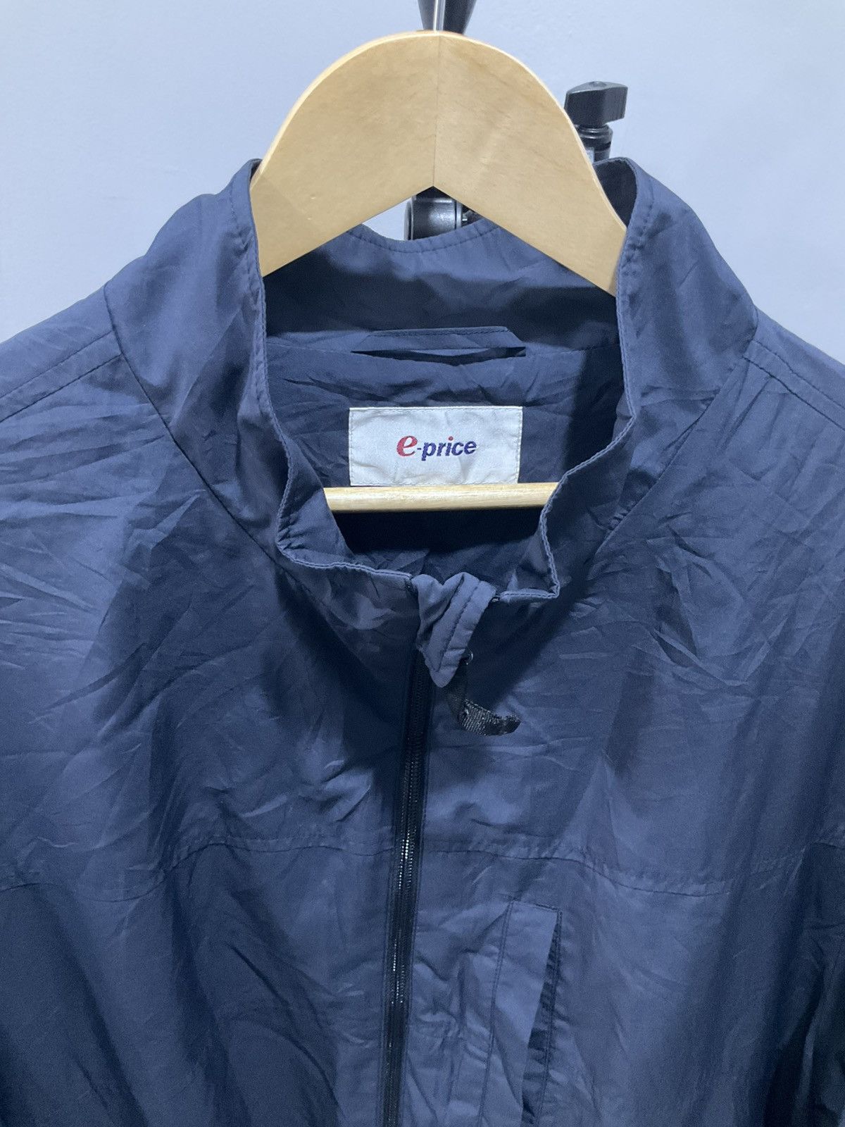 Japanese Brand Light Jacket Navy Blue Size US XL / EU 56 / 4 - 2 Thumbnail
