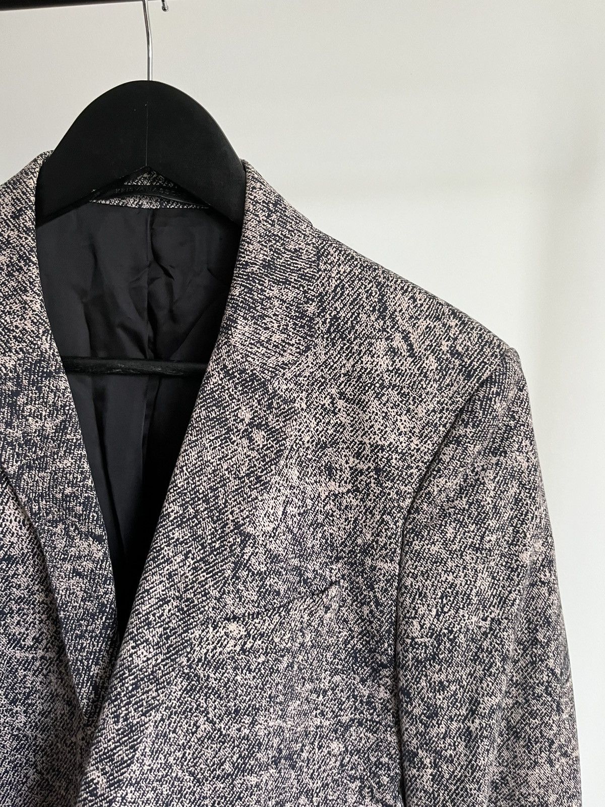 Kris Van Assche Kris van Assche SS15 runway "static noise" tailored blazer Size 48R - 4 Thumbnail