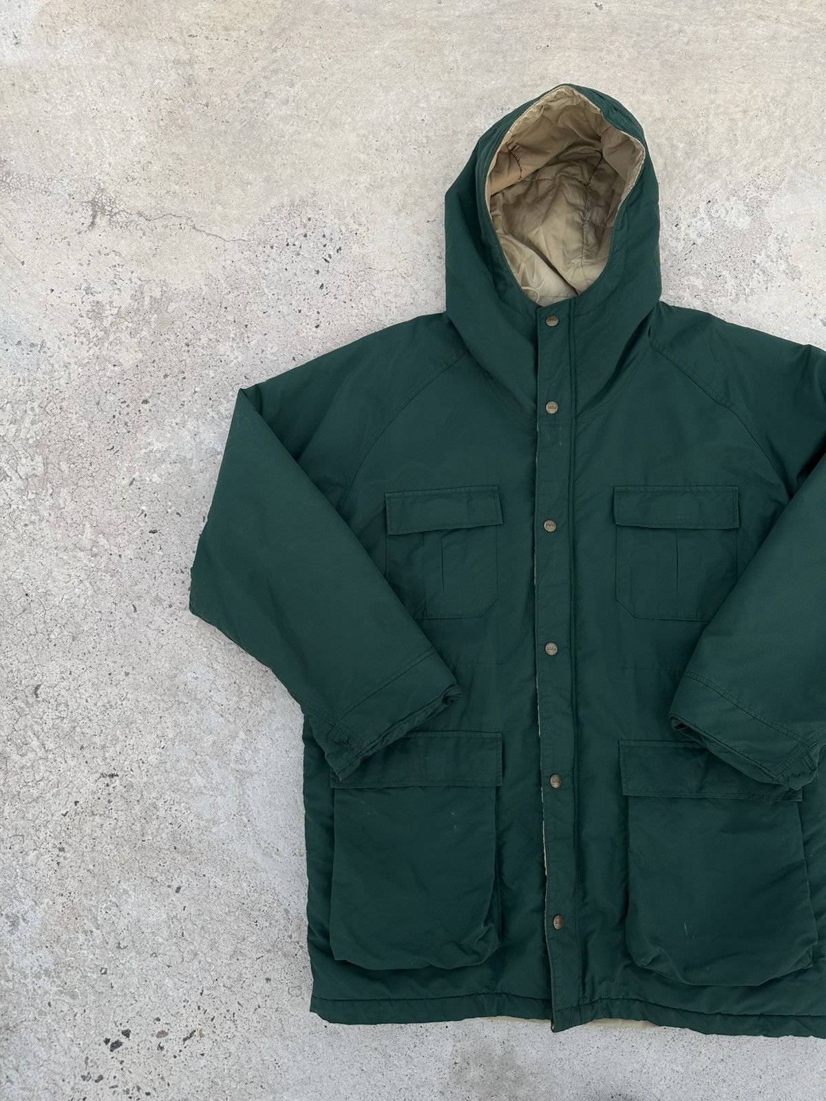 L.L. Bean × Vintage Vintage Coat L.L Bean 1999 Size US L / EU 52-54 / 3 - 1 Thumbnail