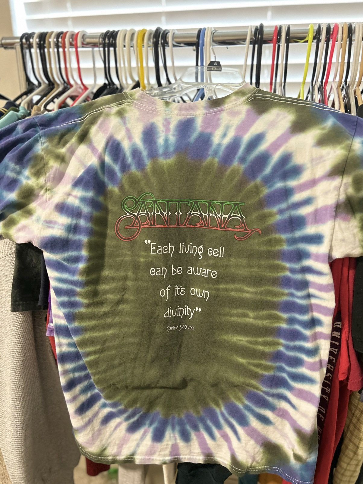 Band Tees × Designer × Vintage Santana 1999 Size US L / EU 52-54 / 3 - 2 Thumbnail