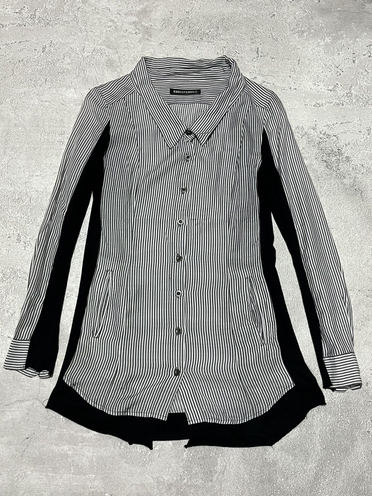5351 POUR LES HOMMES 5351 Pour Les Femmes Stripe LS Size US XS / EU 42 / 0 - 1 Thumbnail