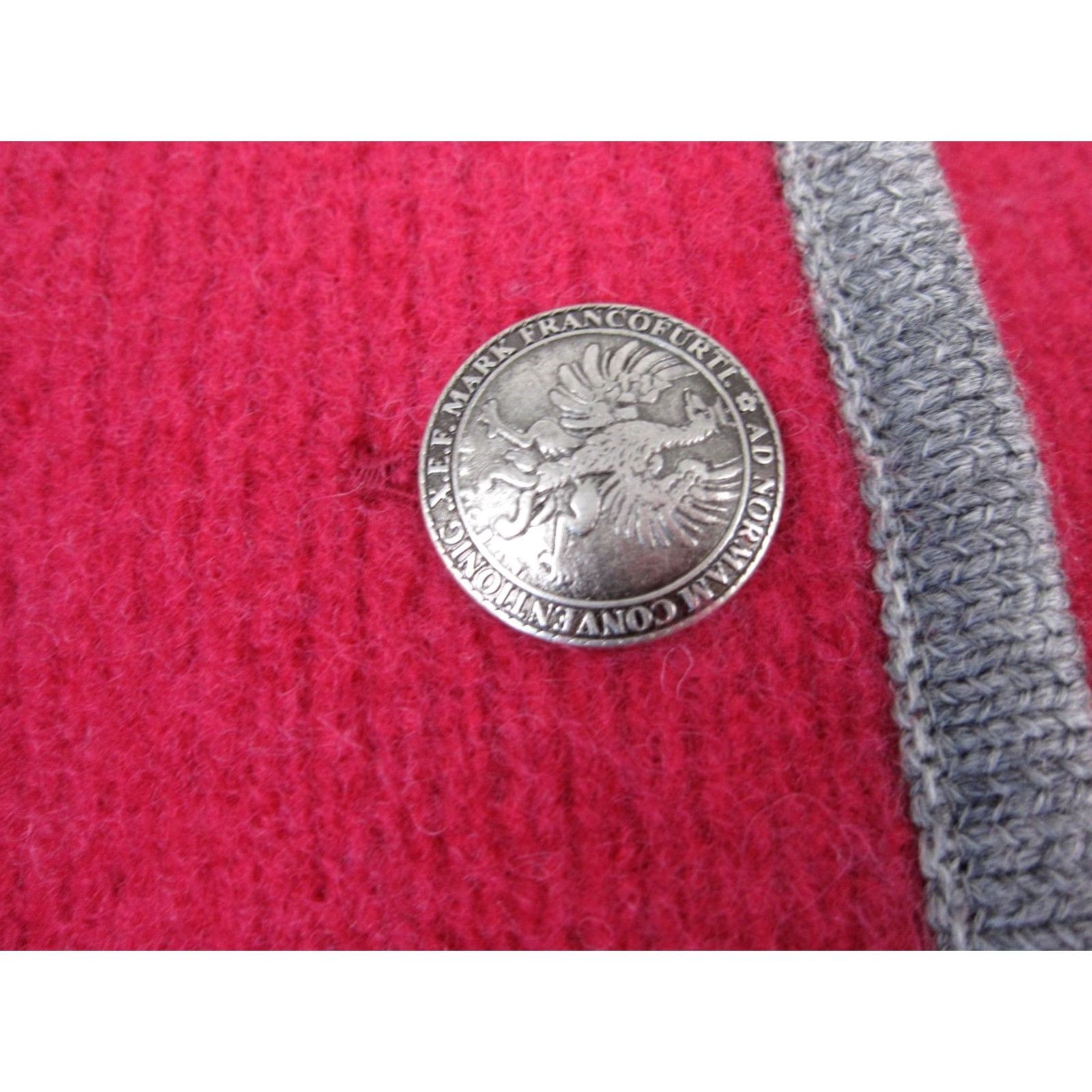 Vintage VINTAGE Stapf Cardigan Womens M Red Wool Trachten Sweater Heavy 80s 90s Classic Cardigan Womens Clothing Size M / US 6-8 / IT 42-44 - 7 Thumbnail