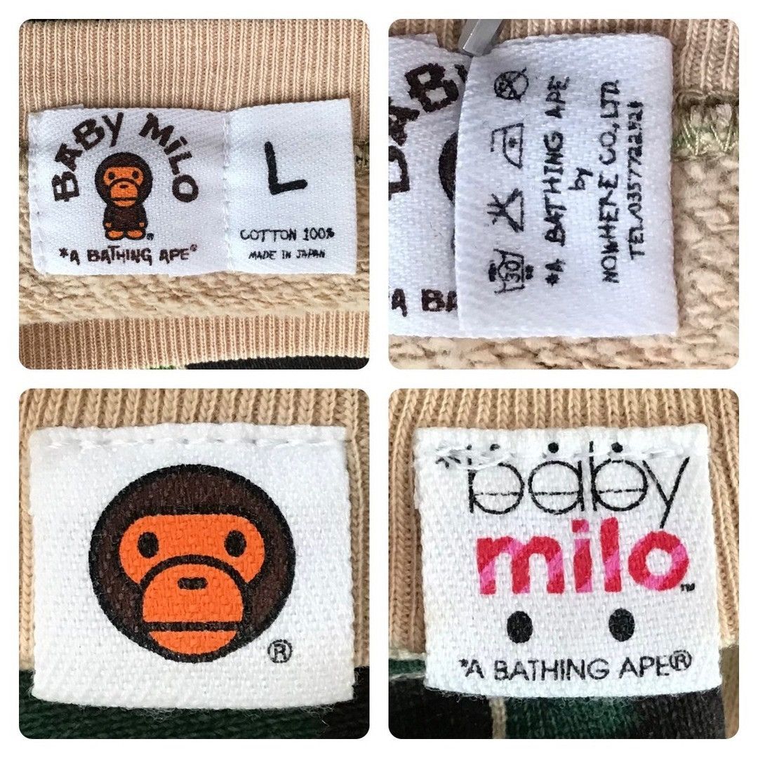Bape BAPE Milo ABC Camo Green Sweat shirt a bathing ape NIGO Size US L / EU 52-54 / 3 - 7 Thumbnail