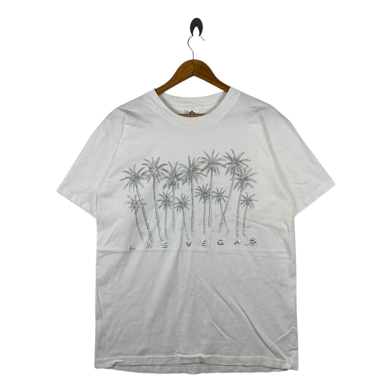 Vintage Vintage 1995 LAS VEGAS TORRES Coconut Embossed Tee Shirt Top Size US L / EU 52-54 / 3 - 1 Thumbnail