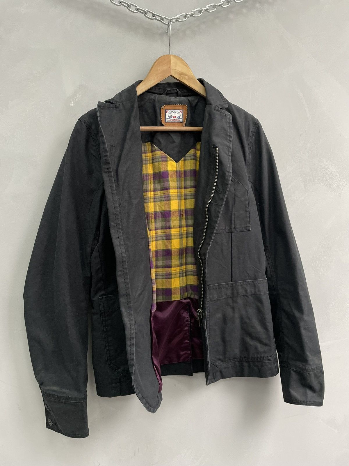 Diesel Retro trending 90s Diesel jacket y2k Size US M / EU 48-50 / 2 - 6 Thumbnail