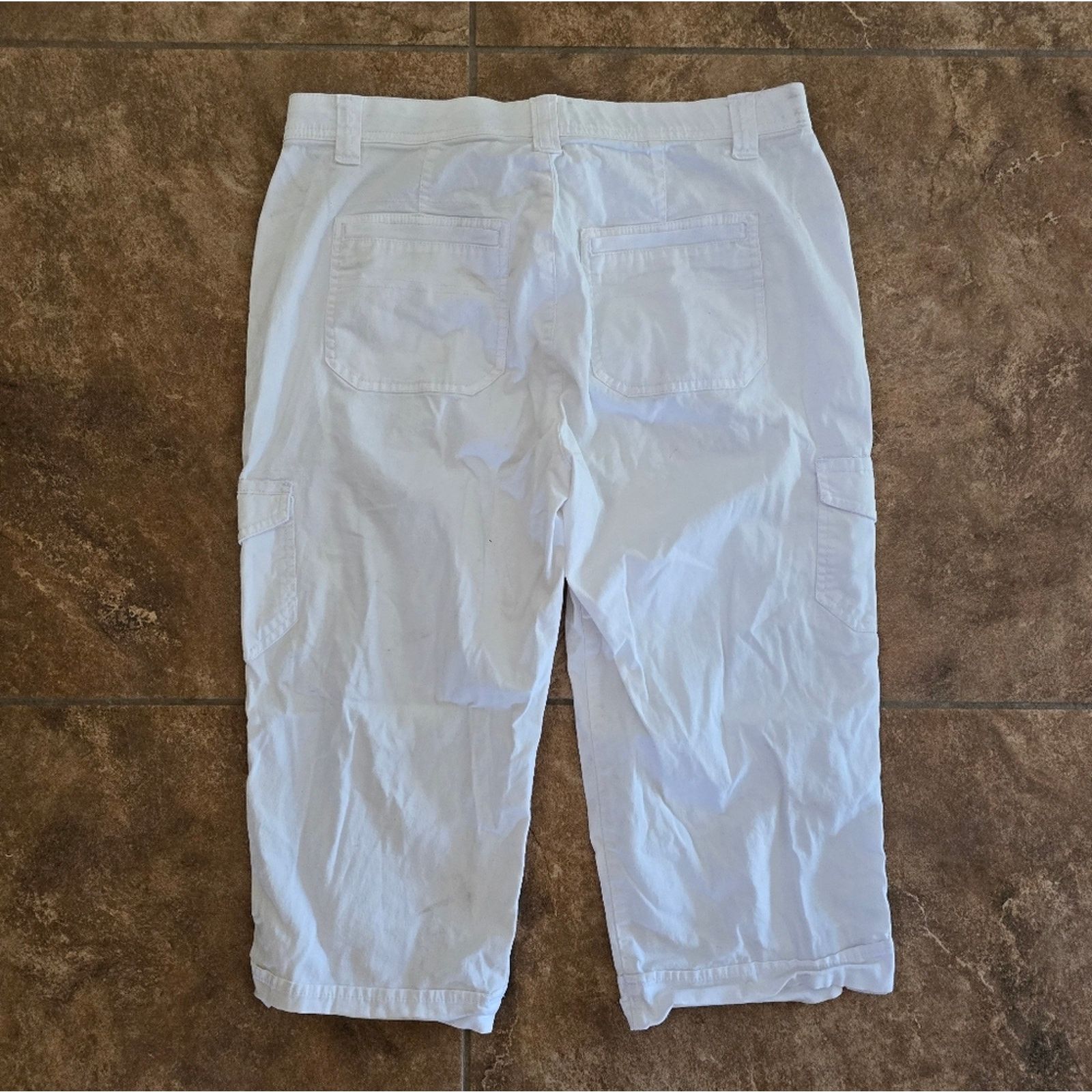 Gloria Vanderbilt White | GLORIA VANDERBILT | Casual Capri Size 32" / US 10 / IT 46 - 2 Thumbnail