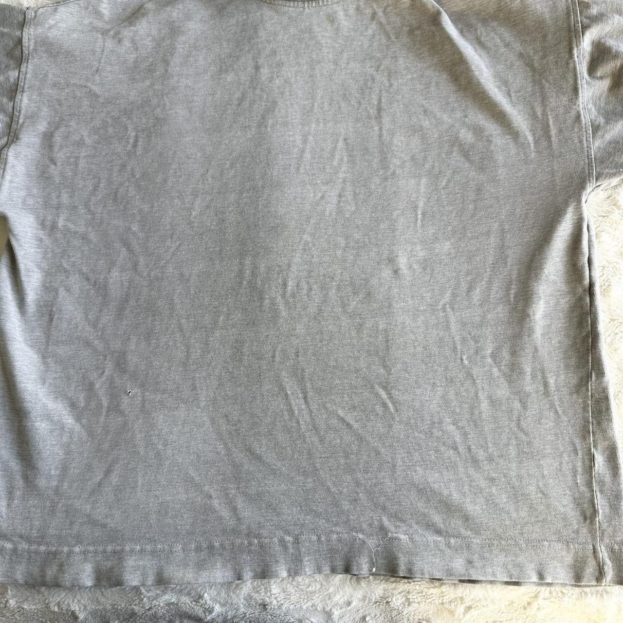Gap Vintage Gap Turtleneck Shirt Mens L Gray Cotton Distressed Size US L / EU 52-54 / 3 - 4 Thumbnail
