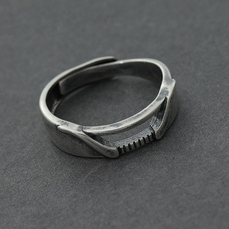 Japanese Brand × Jewelry Trendy S925 Men Ring Size ONE SIZE - 2 Thumbnail