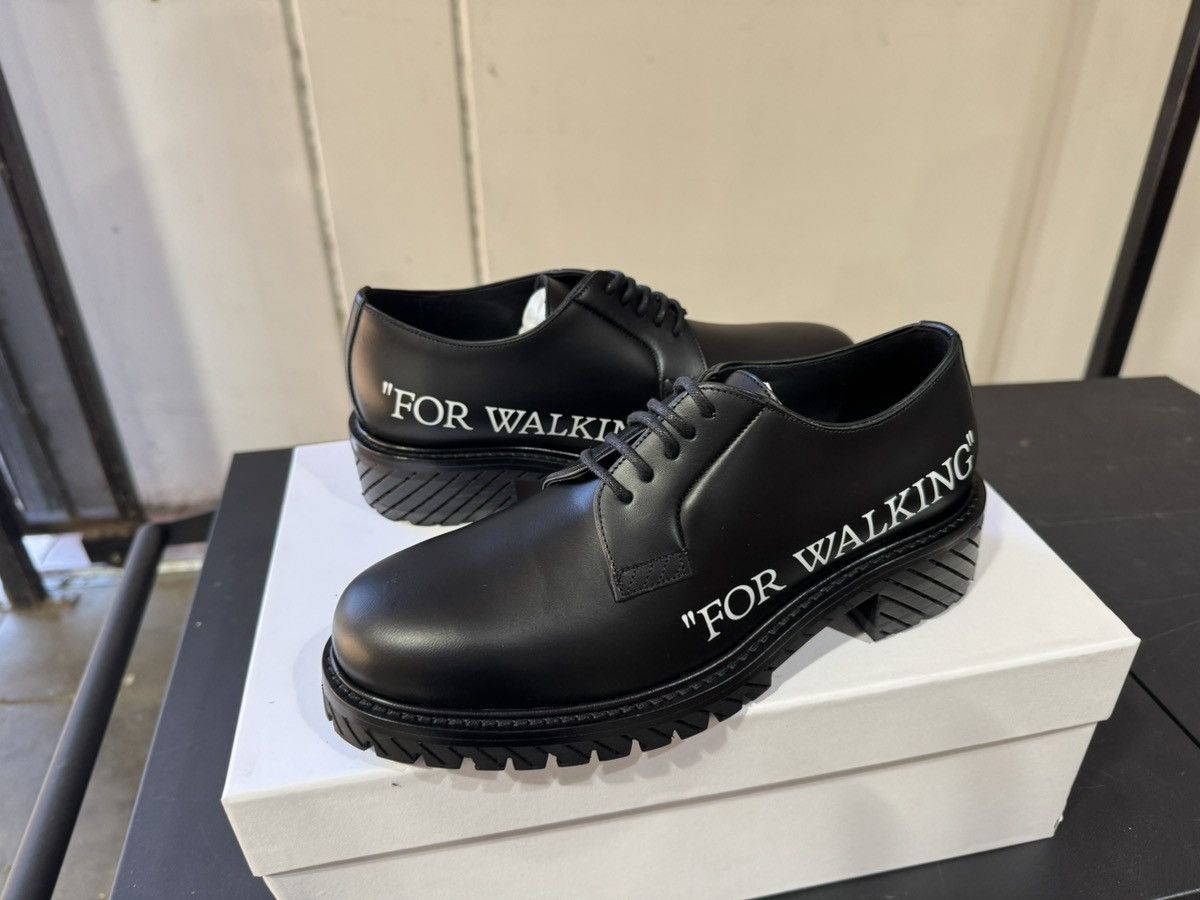 Off-White Off-White For Walking Derby Shoes Lace Up Size US 7 / EU 40 - 1 Thumbnail