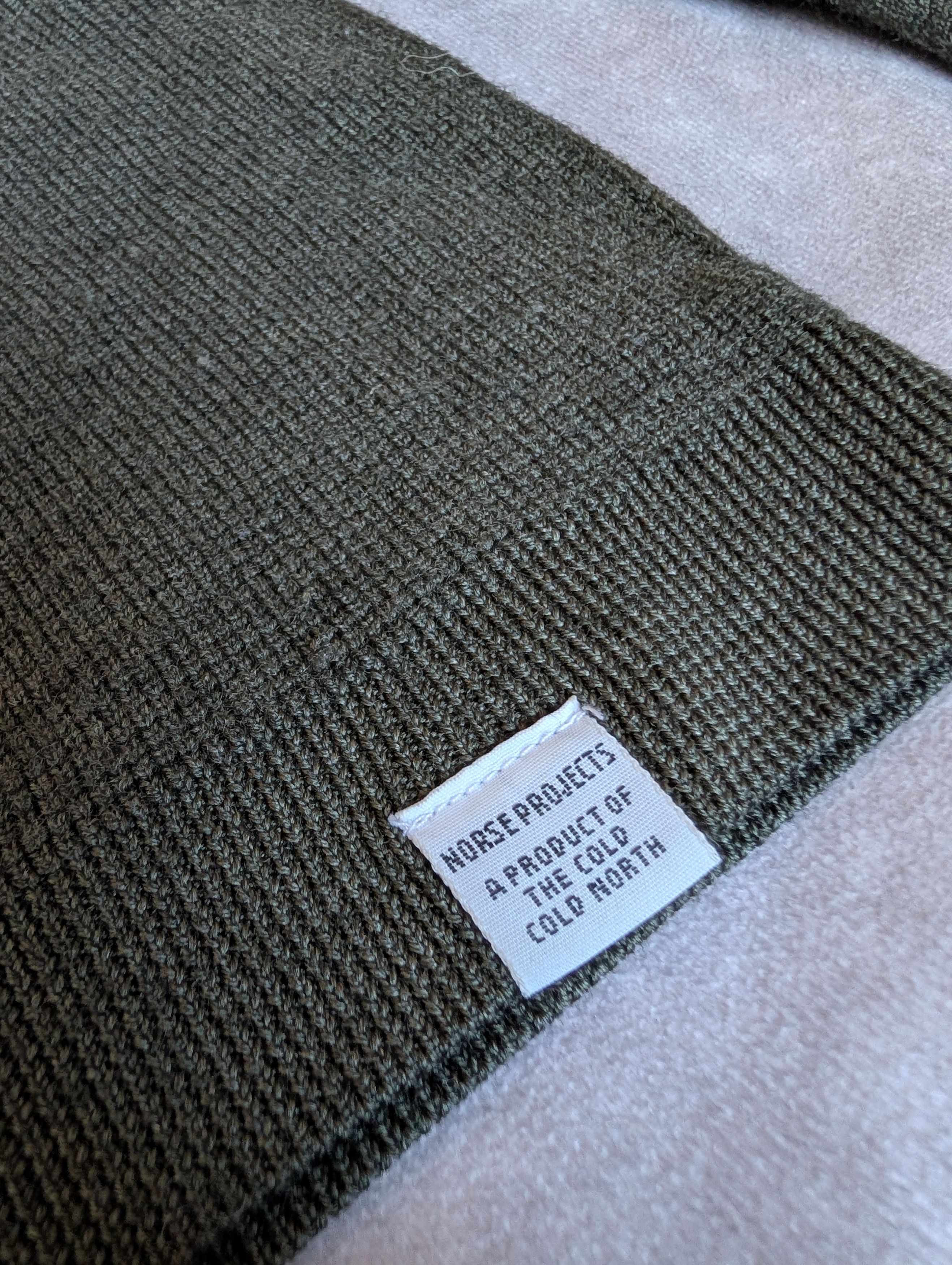 Norse Projects Sigfred Garment Dye Merino Sweater Size US M / EU 48-50 / 2 - 4 Thumbnail