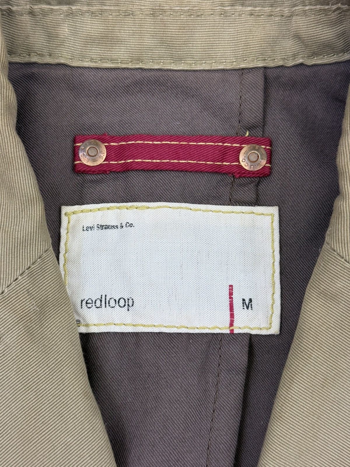 Levi's Vintage 2000s Levis Redloop Iconic Arc Pocket Duck Cotton Size US M / EU 48-50 / 2 - 3 Thumbnail