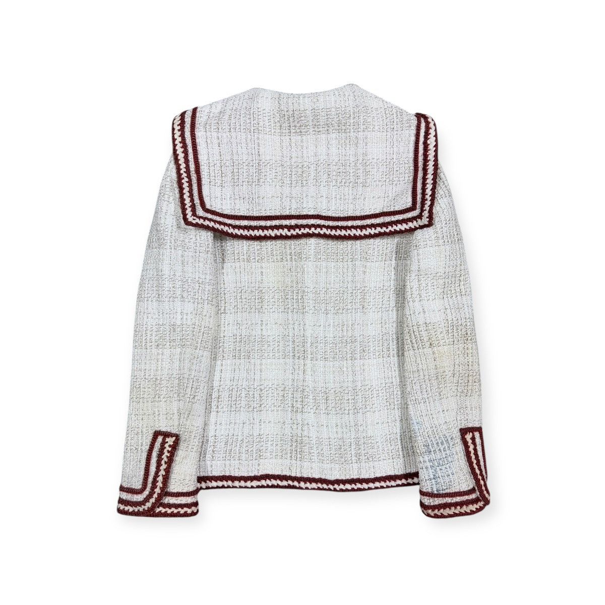 Chanel Authentic❤️Chanel Iconic Paris/Hamburg Maritime Tweed Jacket Size S / US 4 / IT 40 - 3 Thumbnail