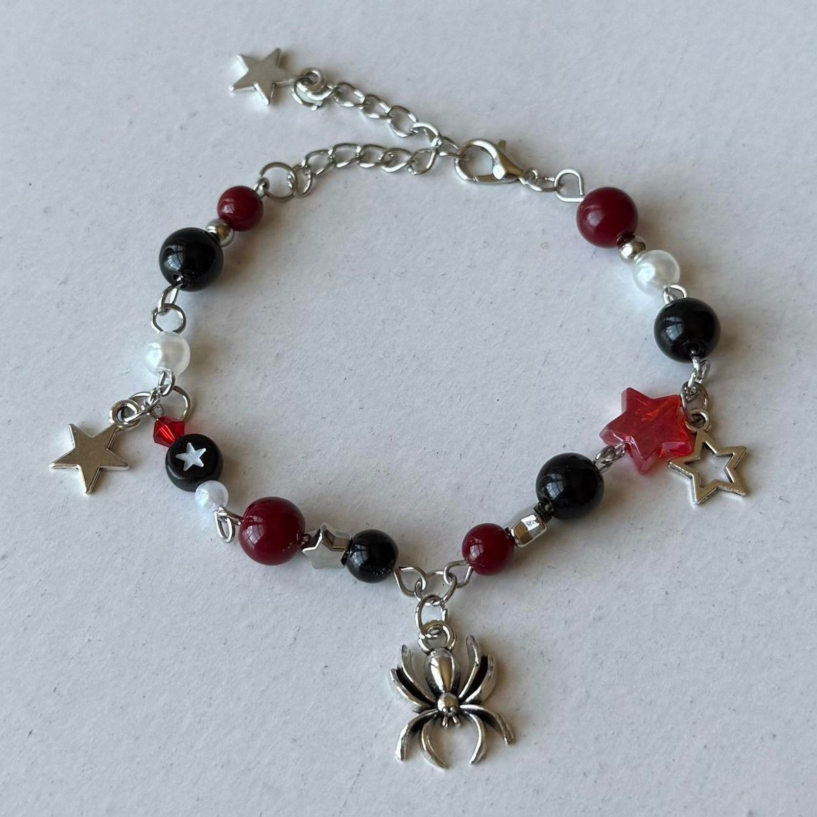 Other Cute y2k beaded charm bracelet Size ONE SIZE - 5 Thumbnail