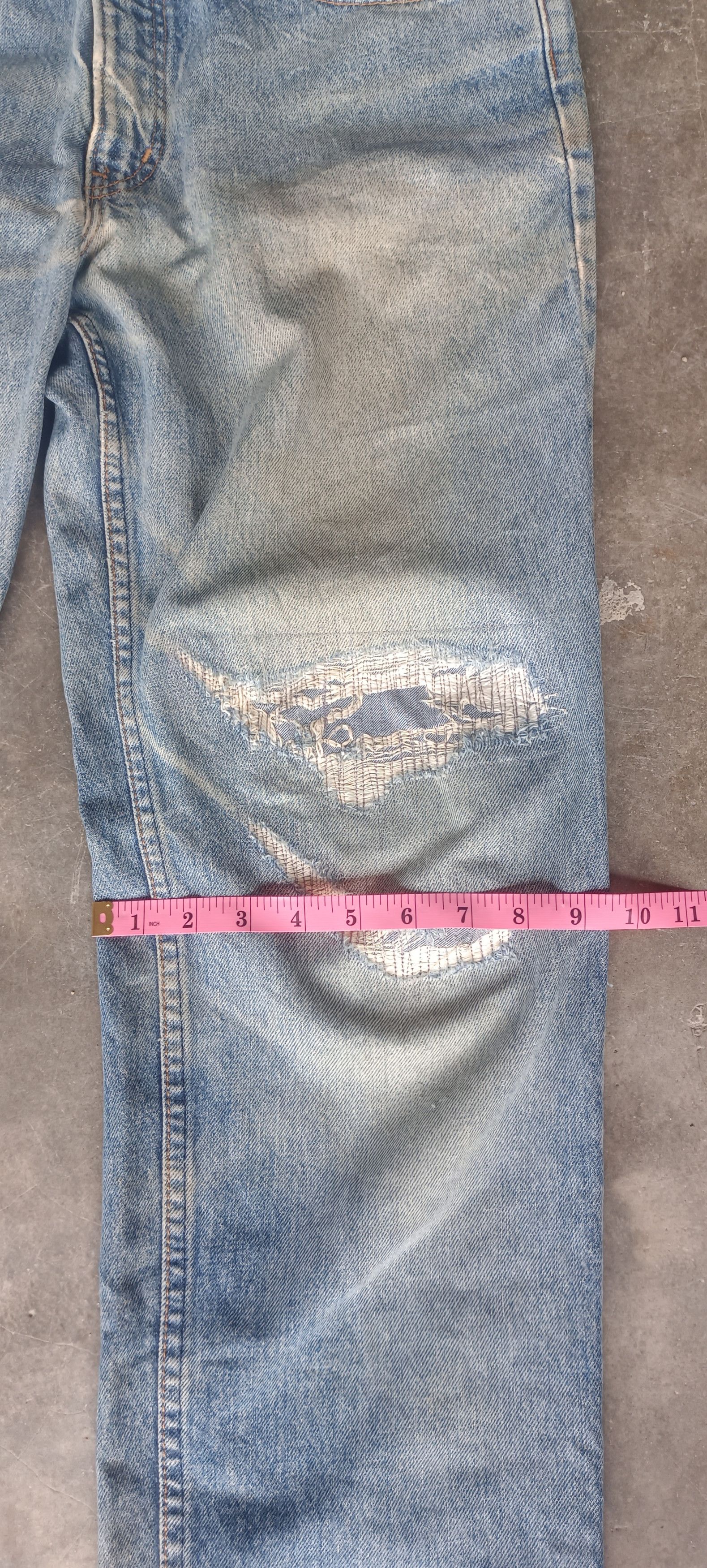 Edwin Vintage💥 Edwin Made In USA Distressed Denim Size US 32 / EU 48 - 16 Thumbnail