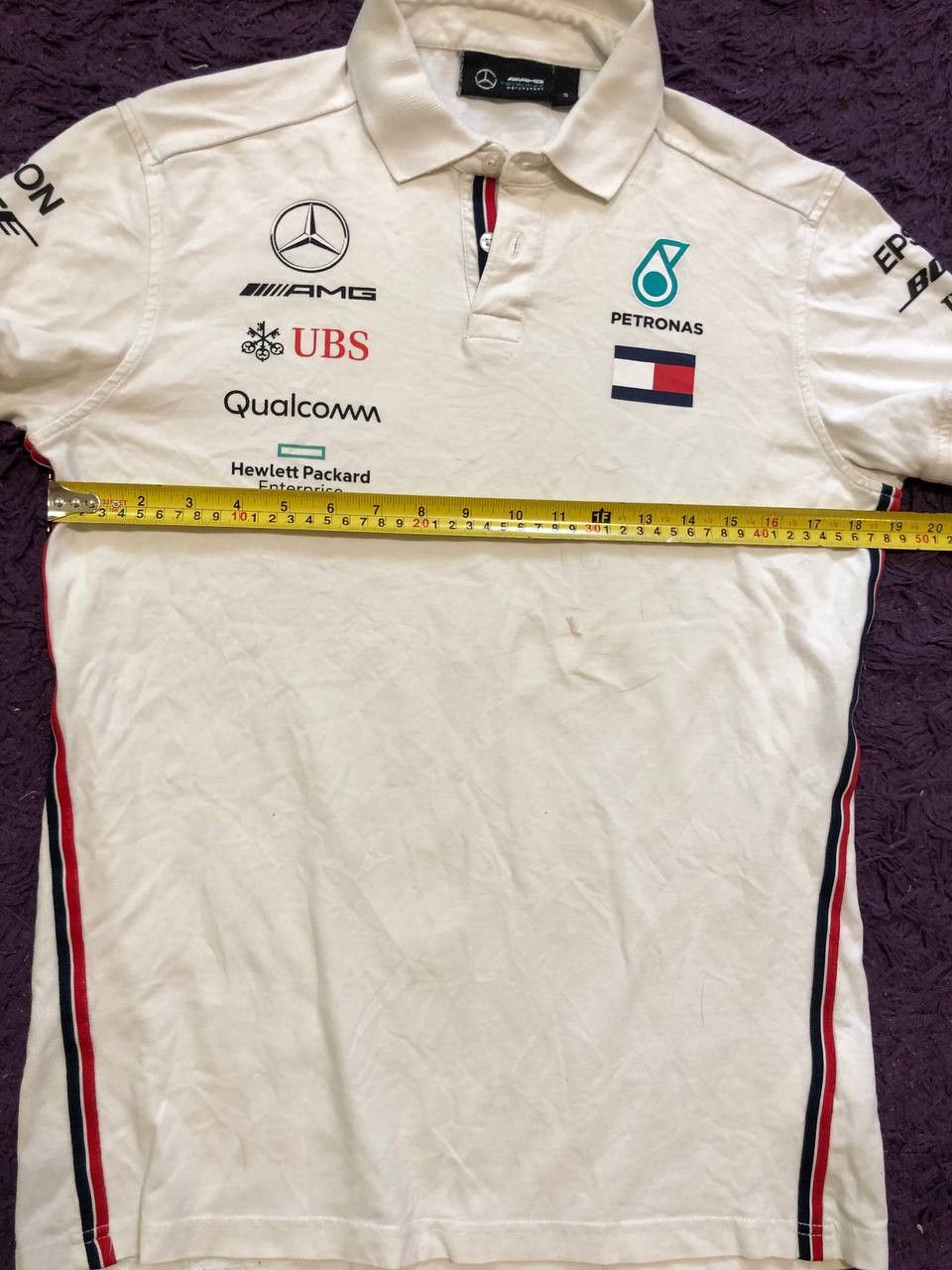 Mercedes-Benz AMG Petronas Mercedes Racing Polo Shirt Jersey Size S Size US S / EU 44-46 / 1 - 7 Thumbnail