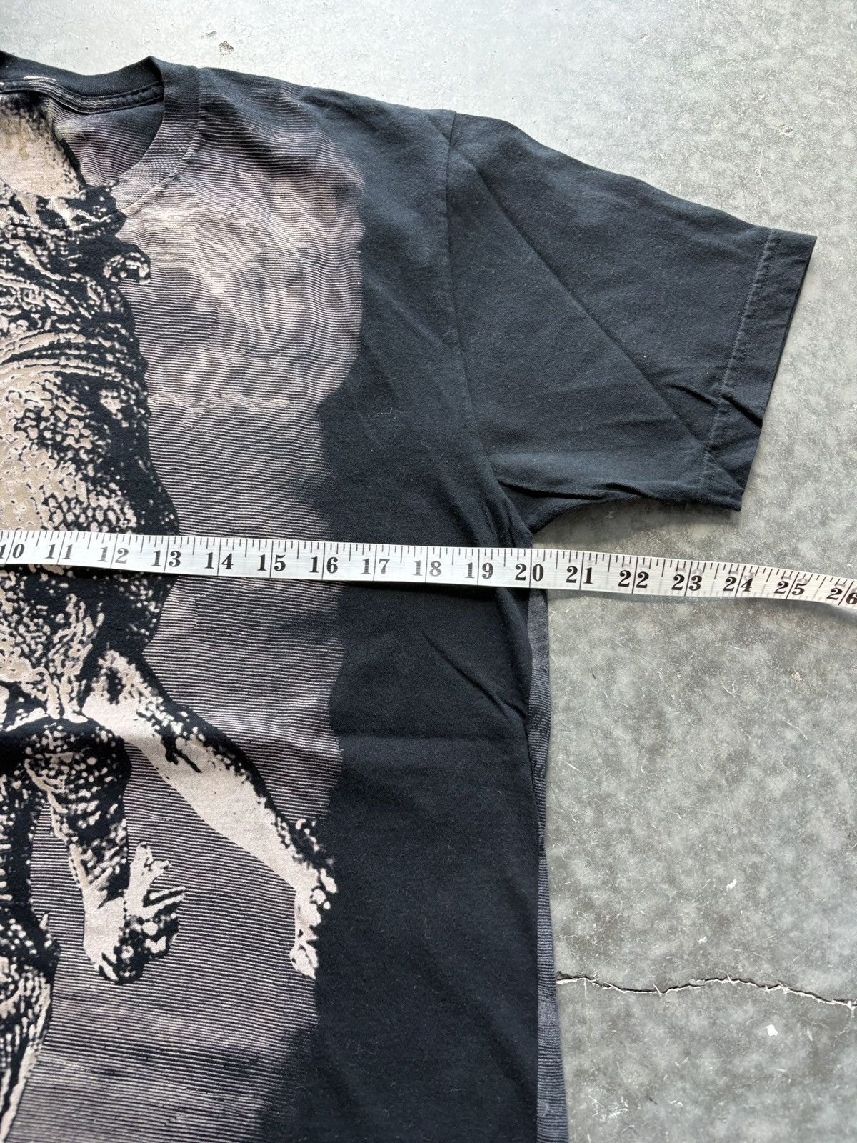Vintage Vintage Y2K Nostic Angel AOP Graphic Tee Grunge Skater Size US L / EU 52-54 / 3 - 7 Thumbnail