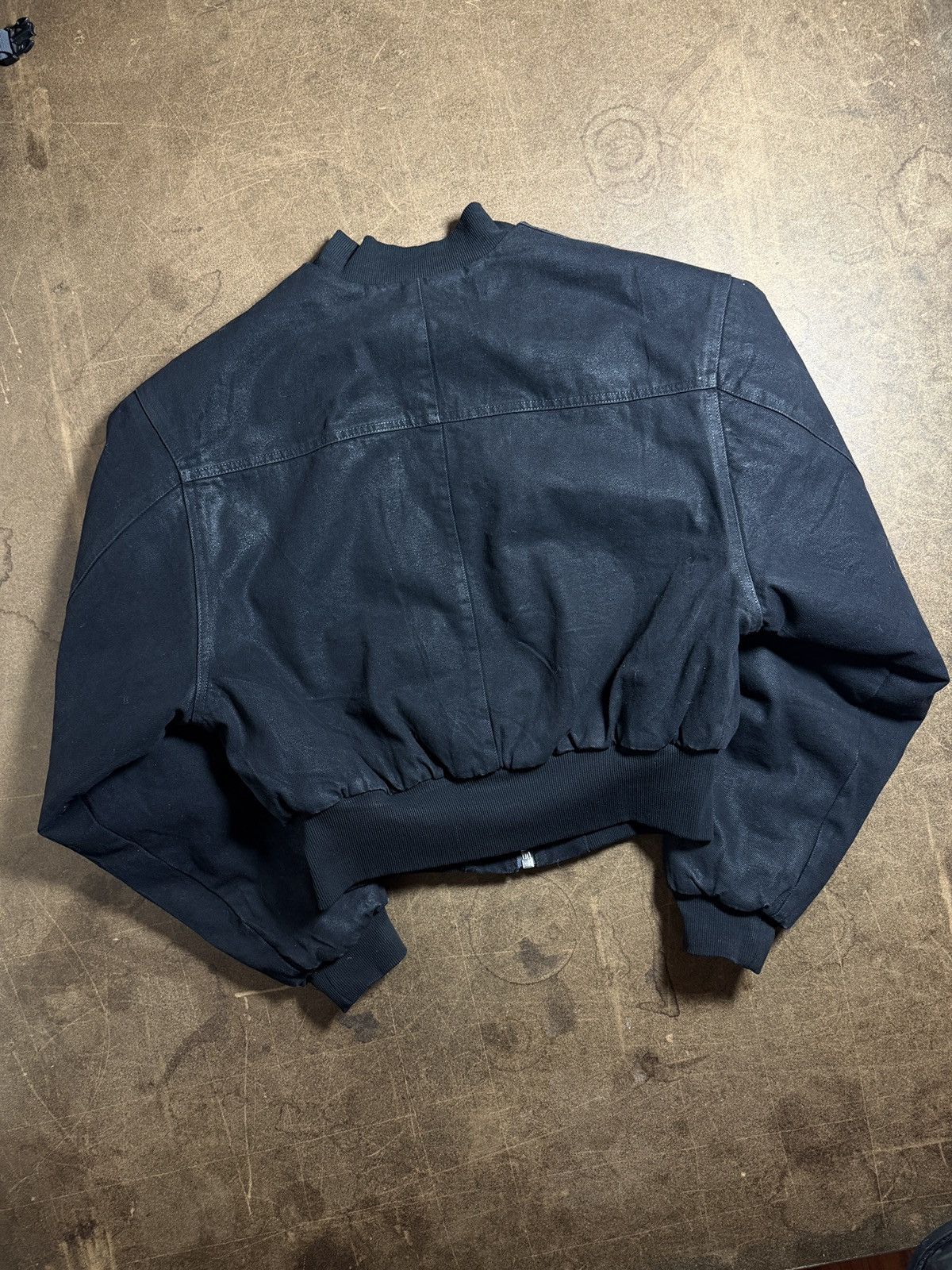 Other NO MASS PROD SEASON 1 WAXED DENIM BOMBER Size US L / EU 52-54 / 3 - 4 Thumbnail