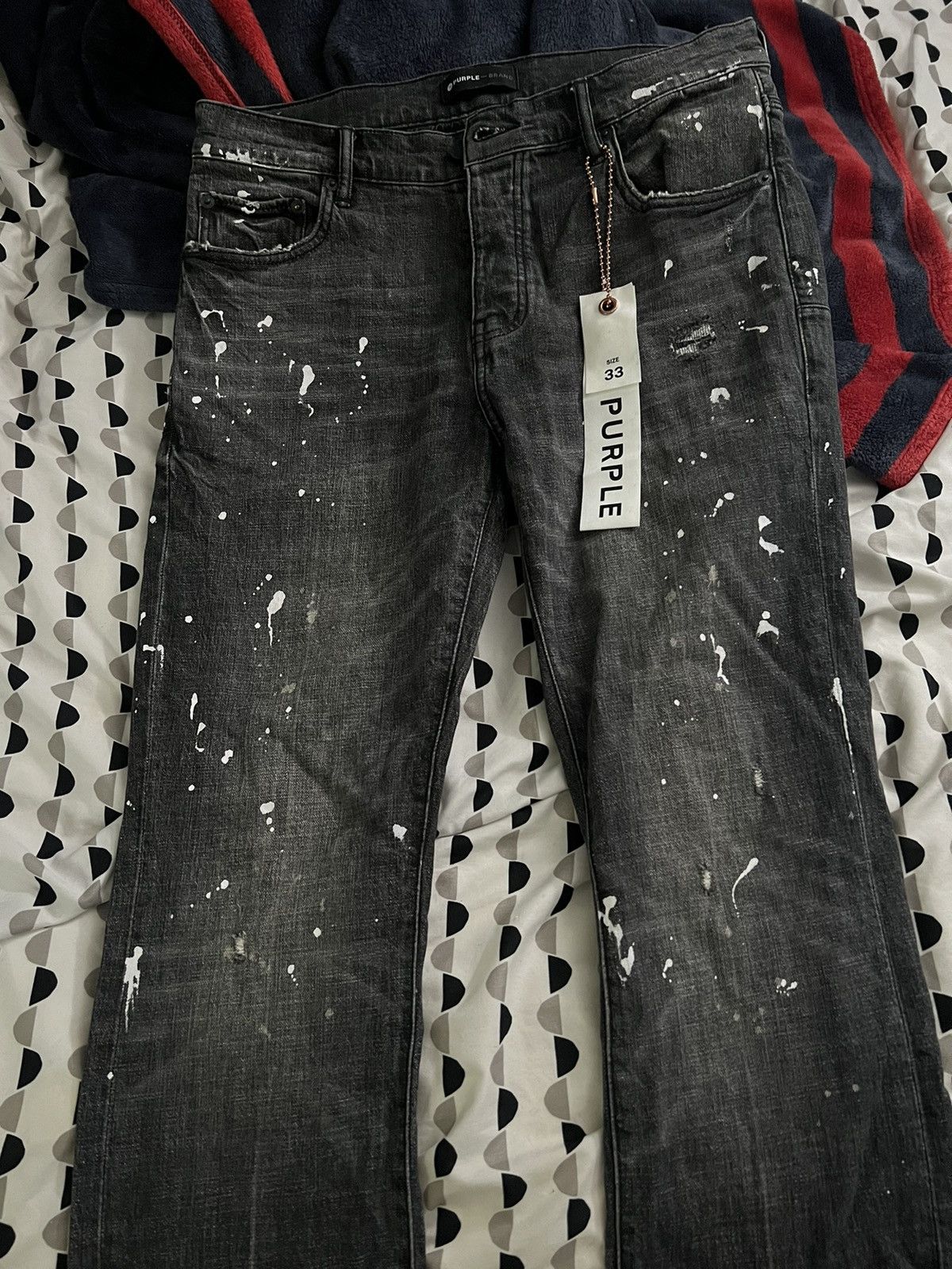 Purple Brand PURPLE BRAND black low rise skinny jeans | Grailed