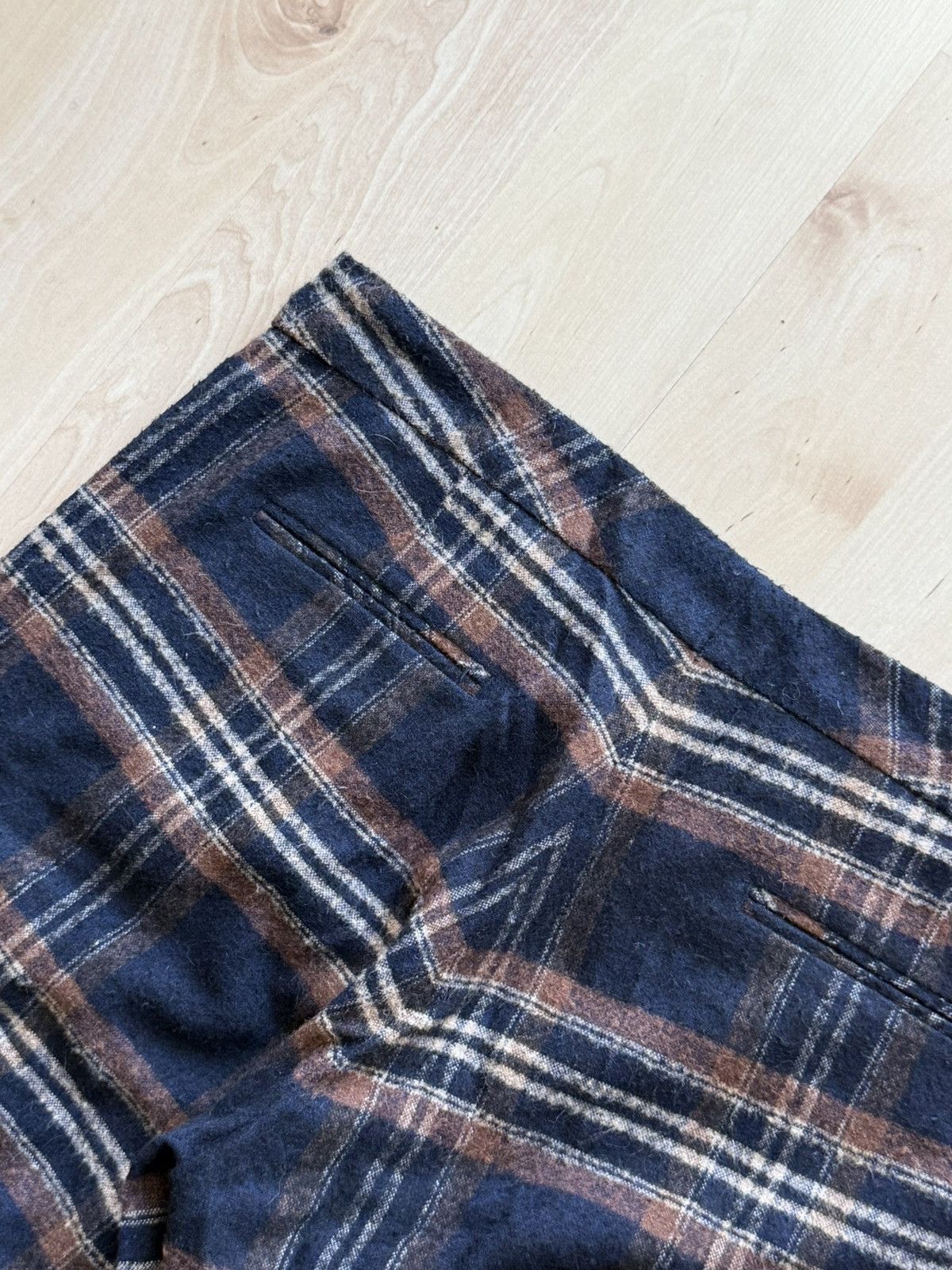 Chloe Chloe Stora Wool Check trousers Pants size 38 Size 27" / US 4 / IT 40 - 5 Thumbnail