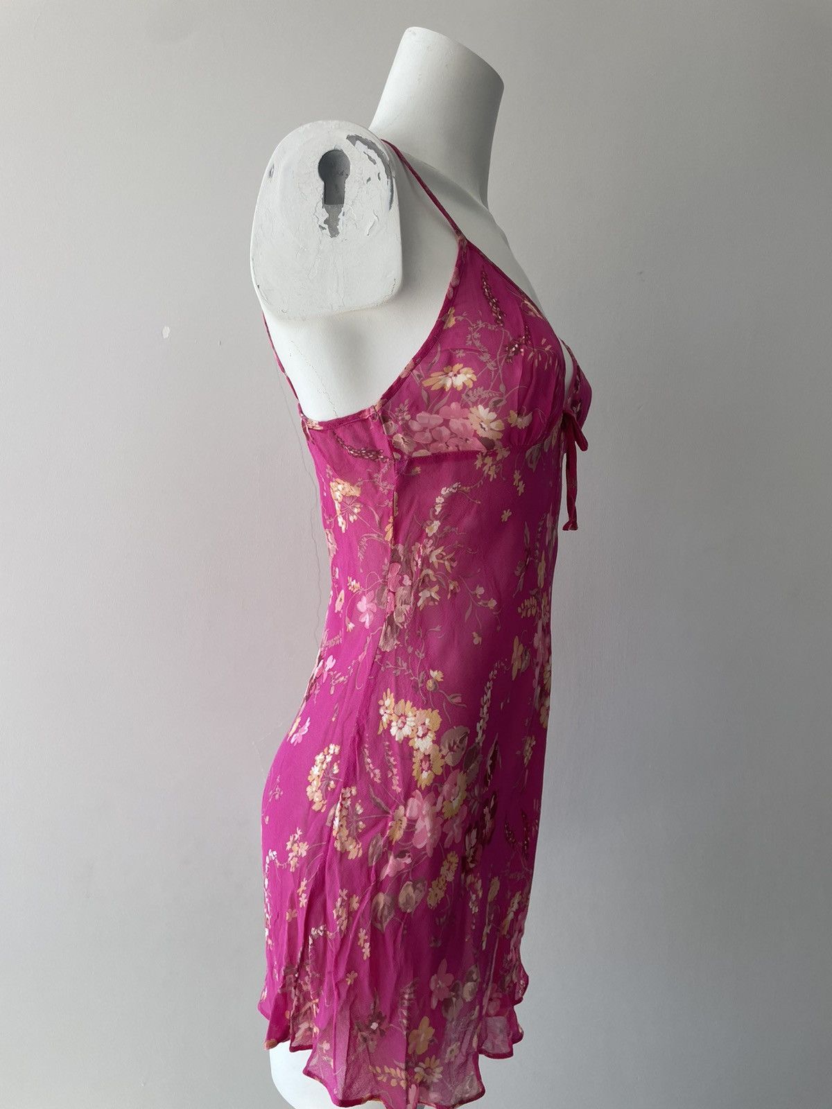 Vintage y2k silk dress Size L / US 10 / IT 46 - 10 Thumbnail