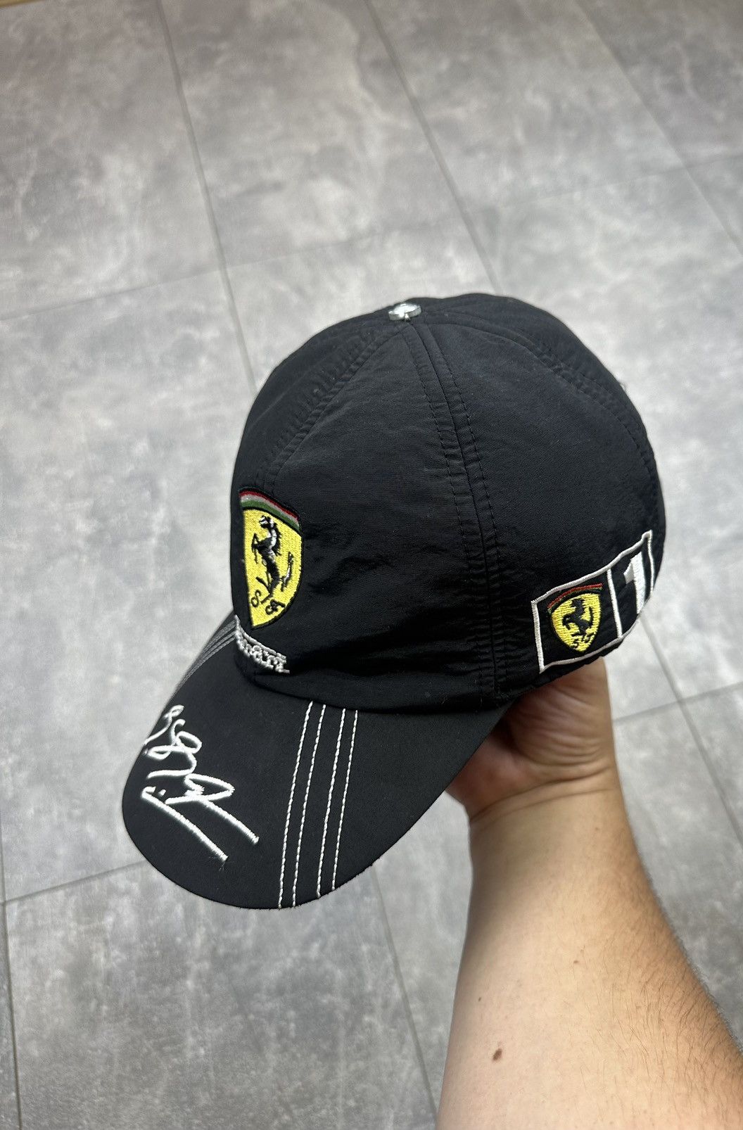 Ferrari Vintage Formula 1 Ferrari Winter Fleece Cap Size ONE SIZE - 6 Thumbnail