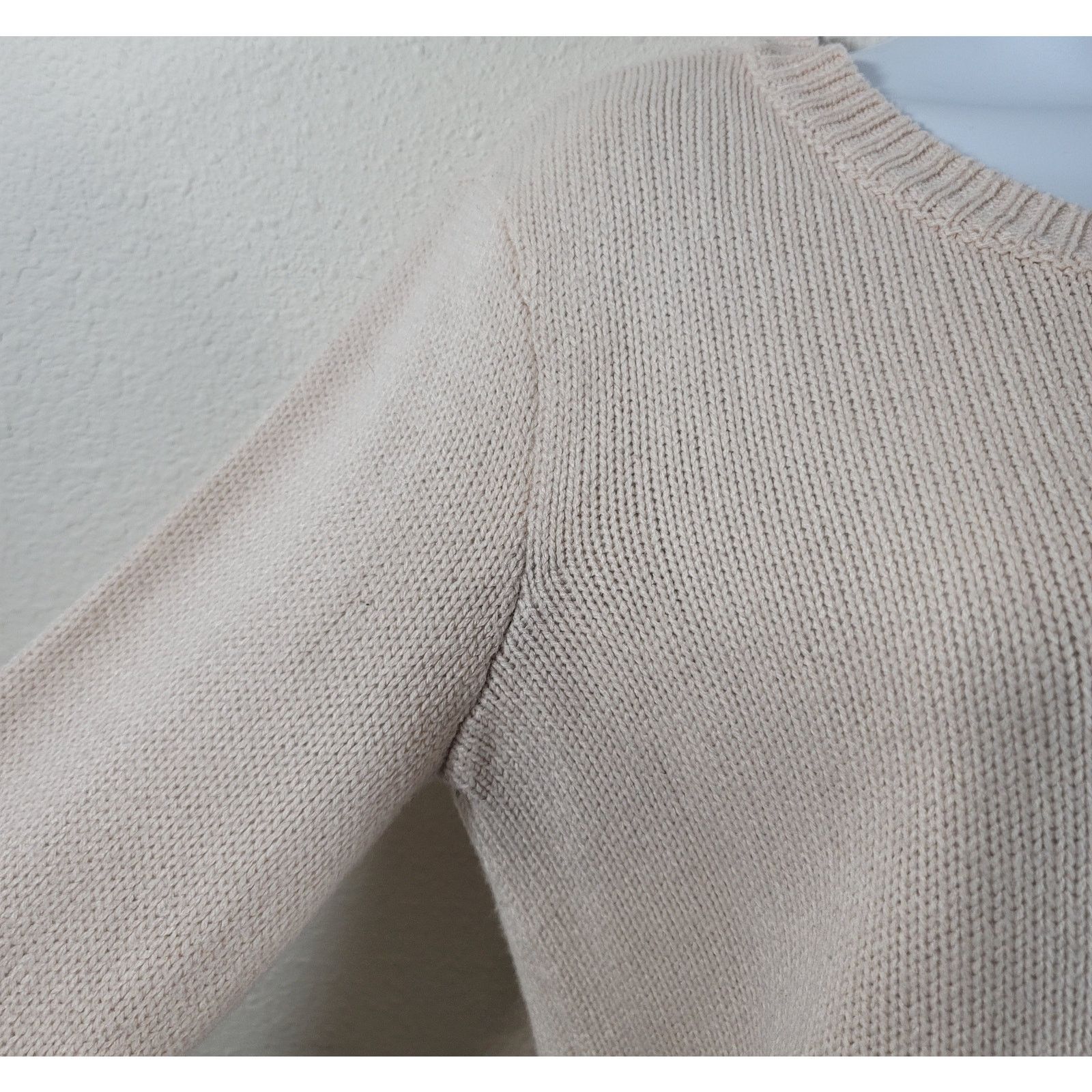 Other Divided Pink Cropped Crew Neck Long Sleeve Sweater Small Size S / US 4 / IT 40 - 6 Thumbnail