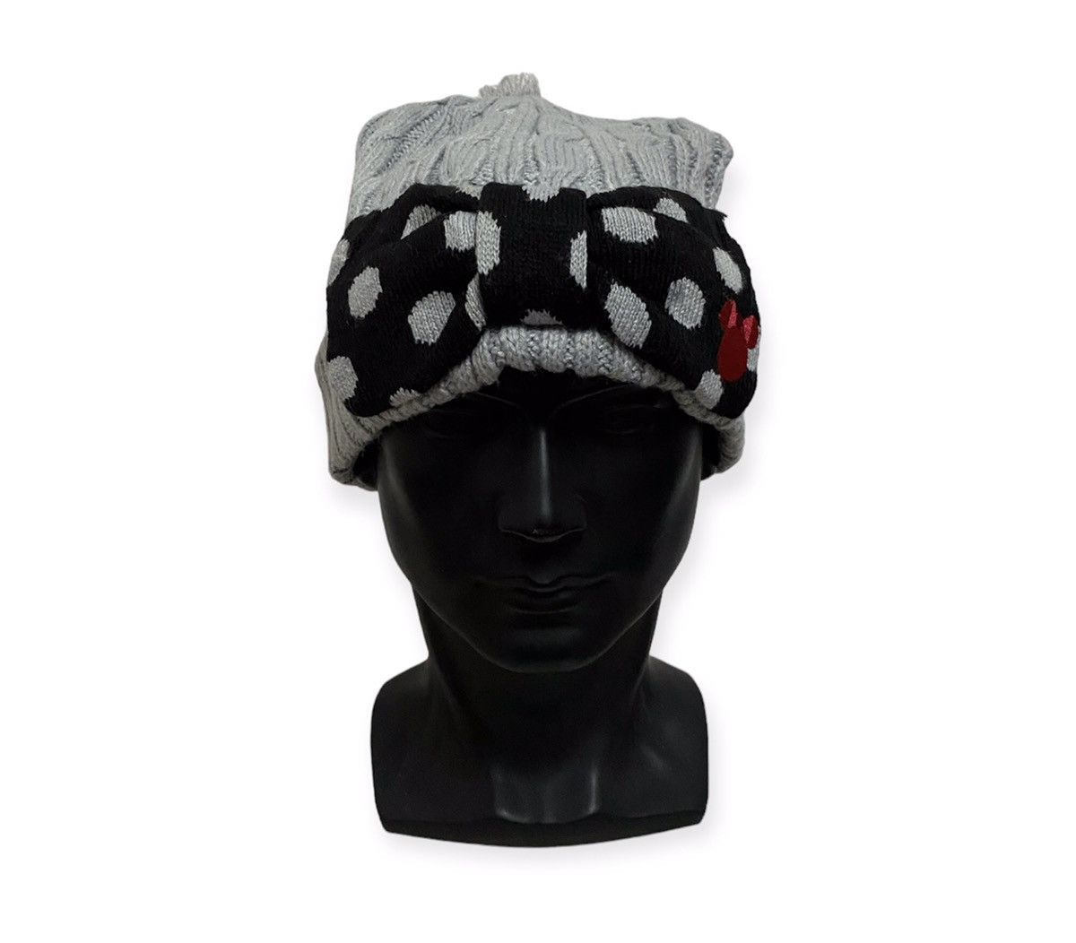 Disney × Mickey Mouse Disney Minnie Mouse Big Ribbon Beanie Hat Size ONE SIZE - 1 Thumbnail