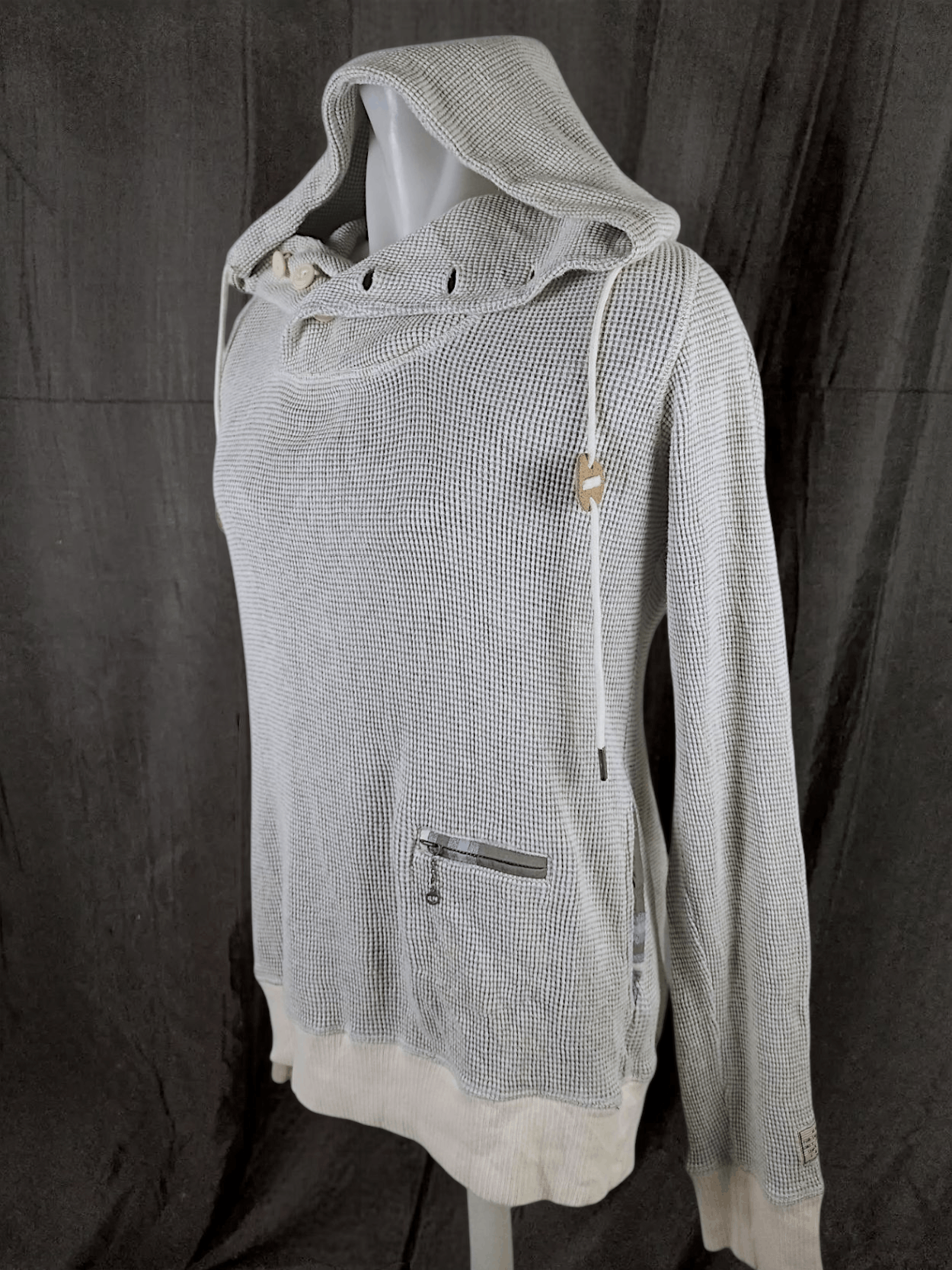 Diesel DIESEL-CO. Hoodie Slim Fit Waffle Knit Sweatshirt Jumper Size US L / EU 52-54 / 3 - 4 Thumbnail