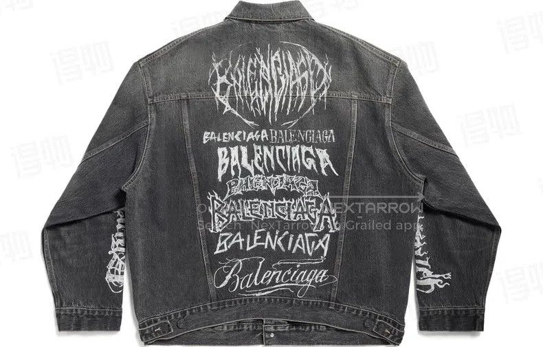 Balenciaga Balenciaga Denim Jacket Size US S / EU 44-46 / 1 - 7 Thumbnail
