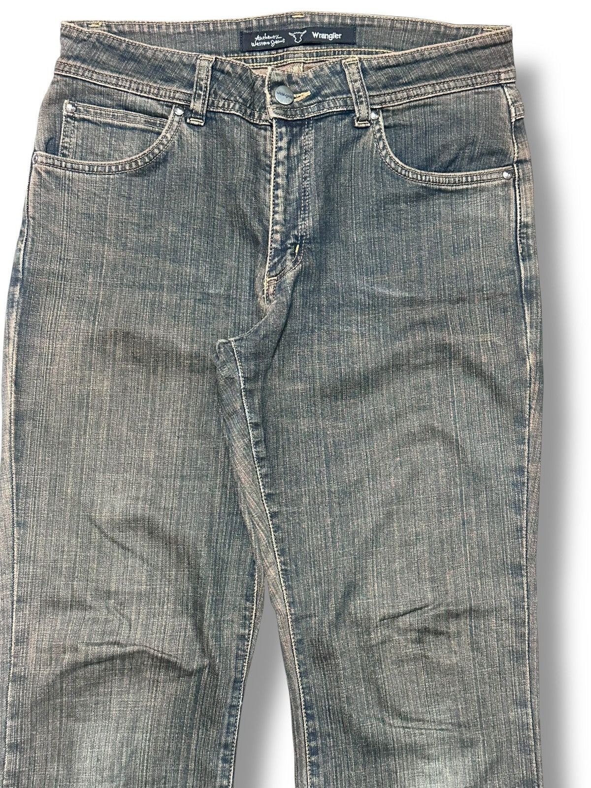 Wrangler Wrangler Vintage With Wideleg Style and Faded Wash Size US 31 - 4 Thumbnail