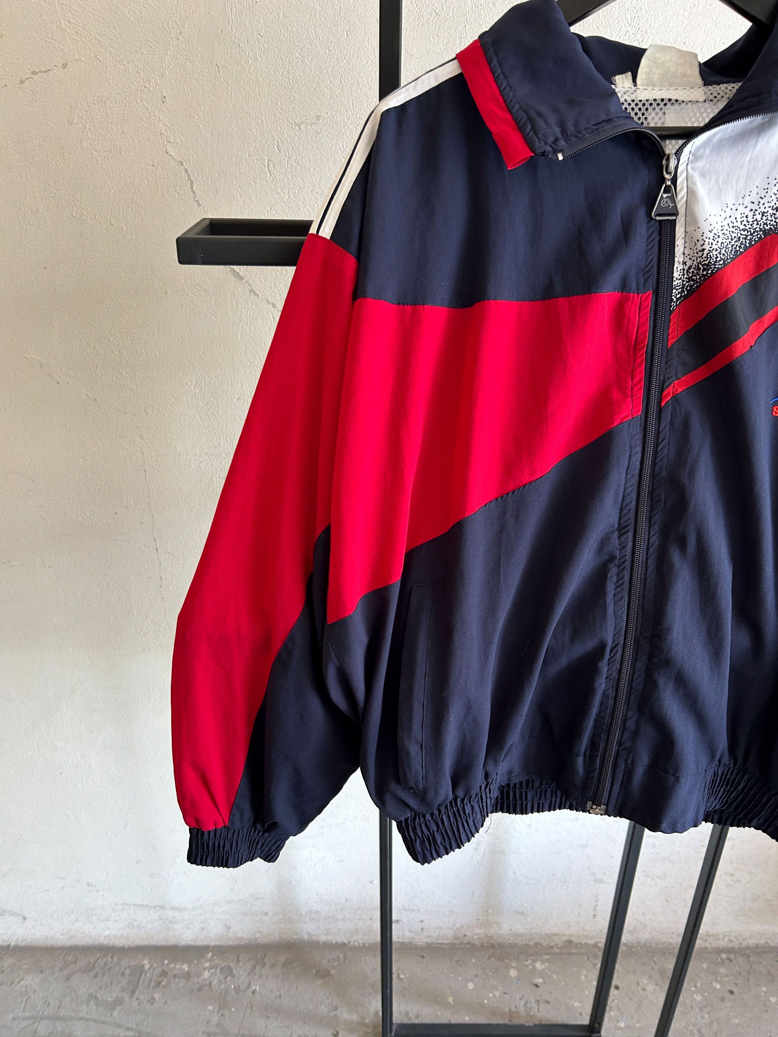 Vintage Vintage Nike Style Sport 80s Drill Streetwear Jacket 90s Size US L / EU 52-54 / 3 - 2 Thumbnail
