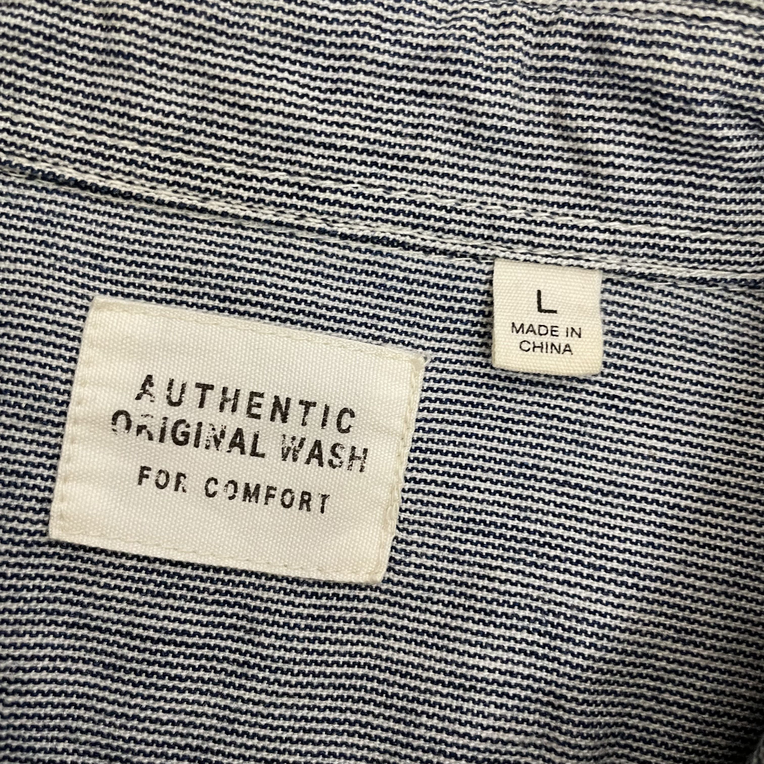 Japanese Brand × Uniqlo × Vintage ⭐️SALE⭐️[L] UNIQLO CAMBRAY SHIRT OXFORD Size US L / EU 52-54 / 3 - 5 Thumbnail