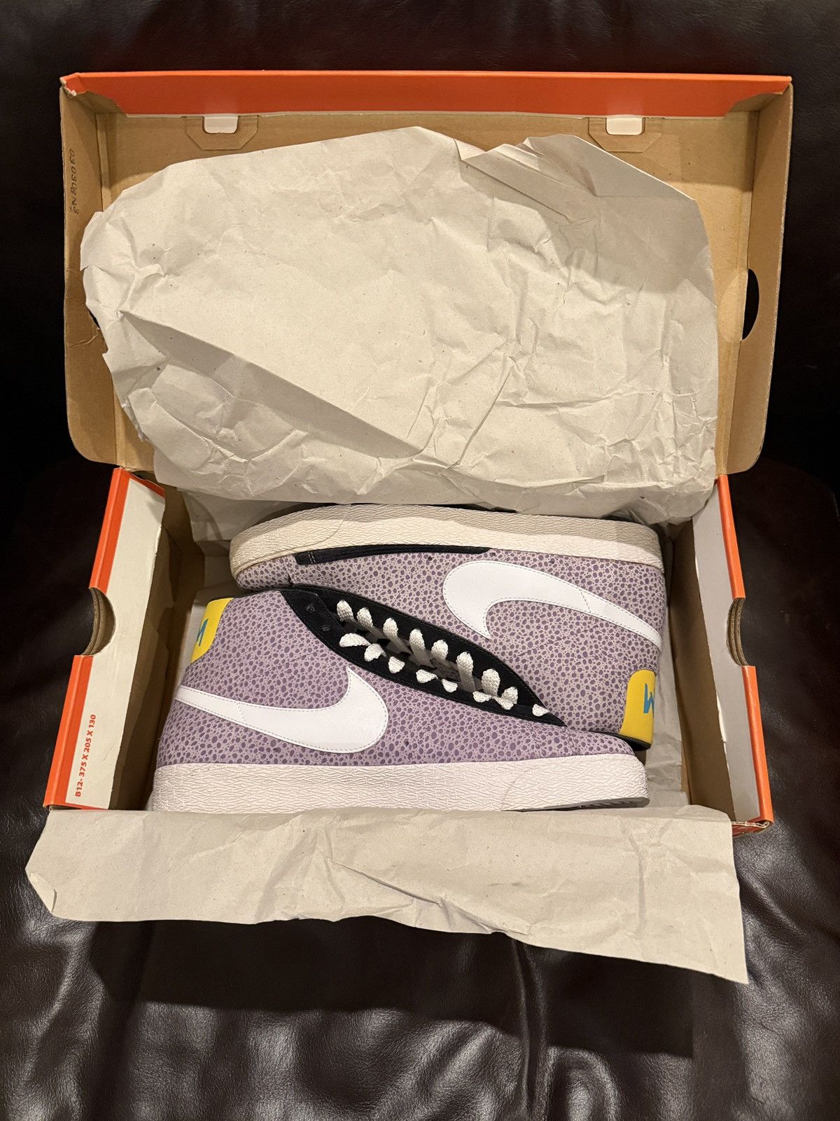Nike SIGNED Nike Blazer Mid PRM DQM Safari 317435-511 New DS 11M Size US 11 / EU 44 - 15 Thumbnail
