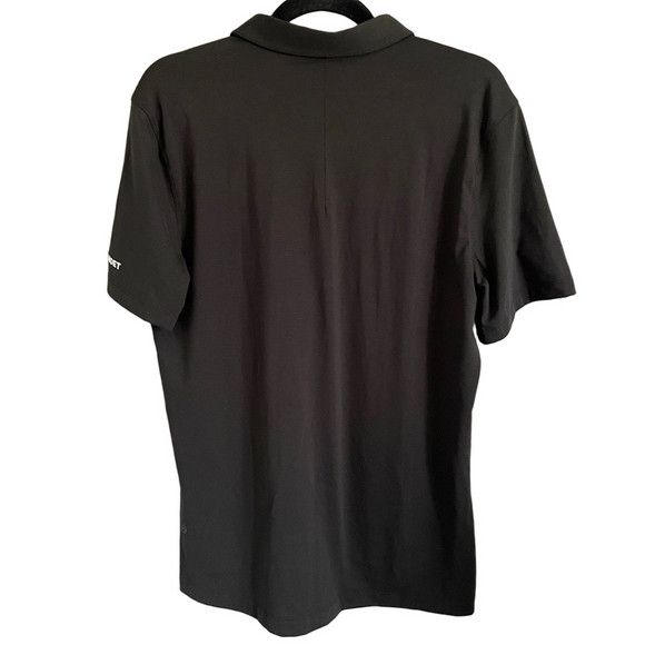 Lululemon Lululemon Black Evolution Short Sleeve Polo Shirt - Medium Size US M / EU 48-50 / 2 - 8 Thumbnail