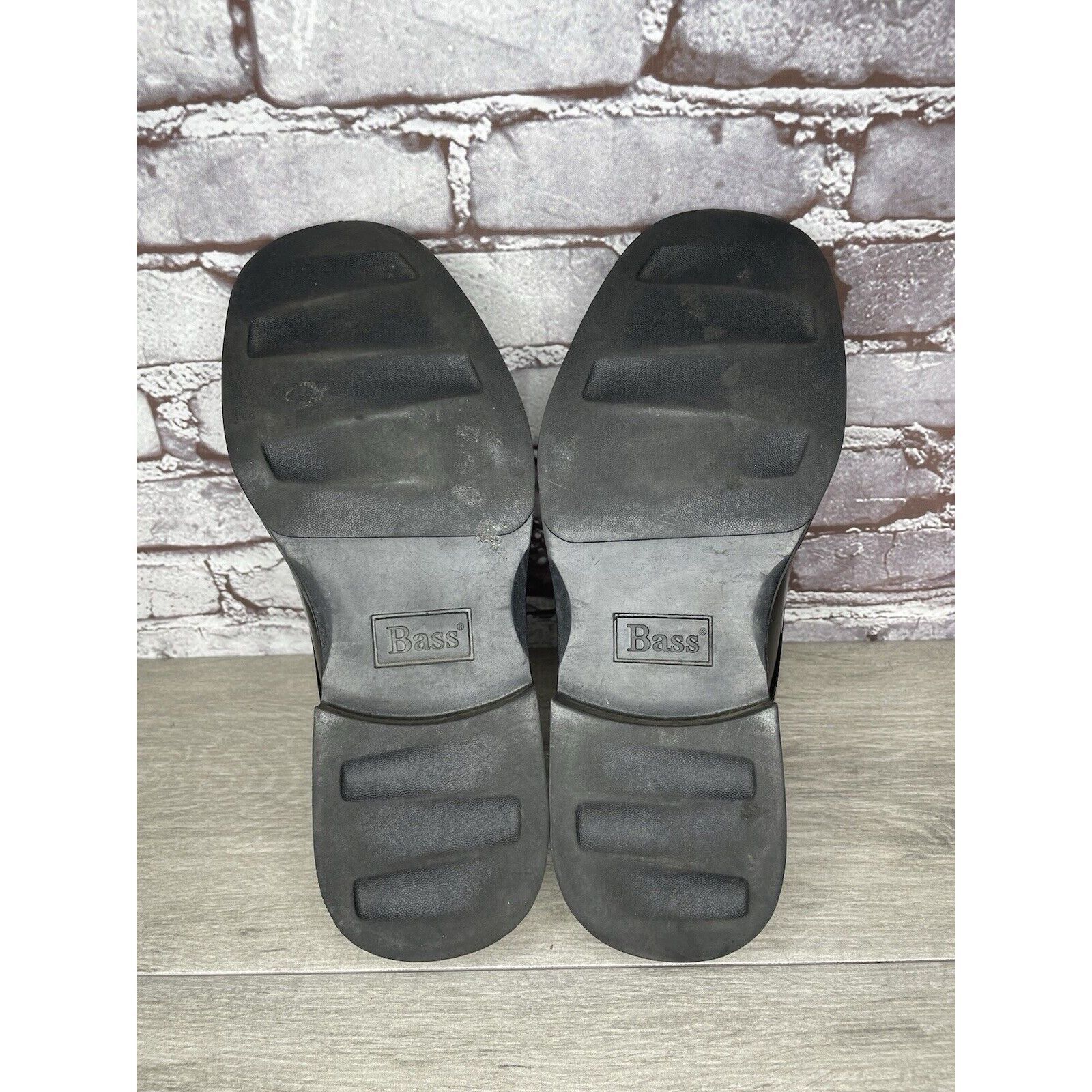 G.H. Bass & Co. Bass Waterproof Equity Black Leather Monk Strap Buckle Loafe Size US 9.5 / EU 42-43 - 7 Thumbnail
