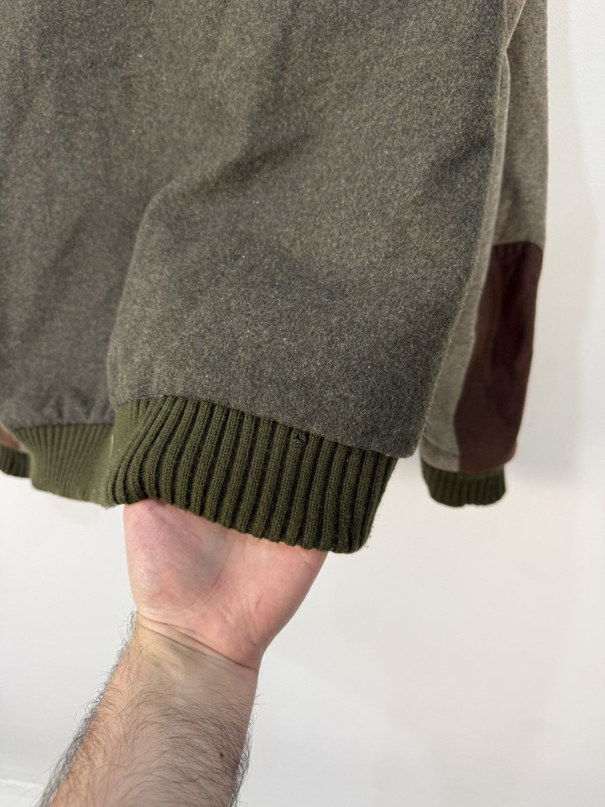 Aviator Nation Vintage Wool Aviator Bomber Jacket Sherpa Military Style Size US M / EU 48-50 / 2 - 9 Thumbnail