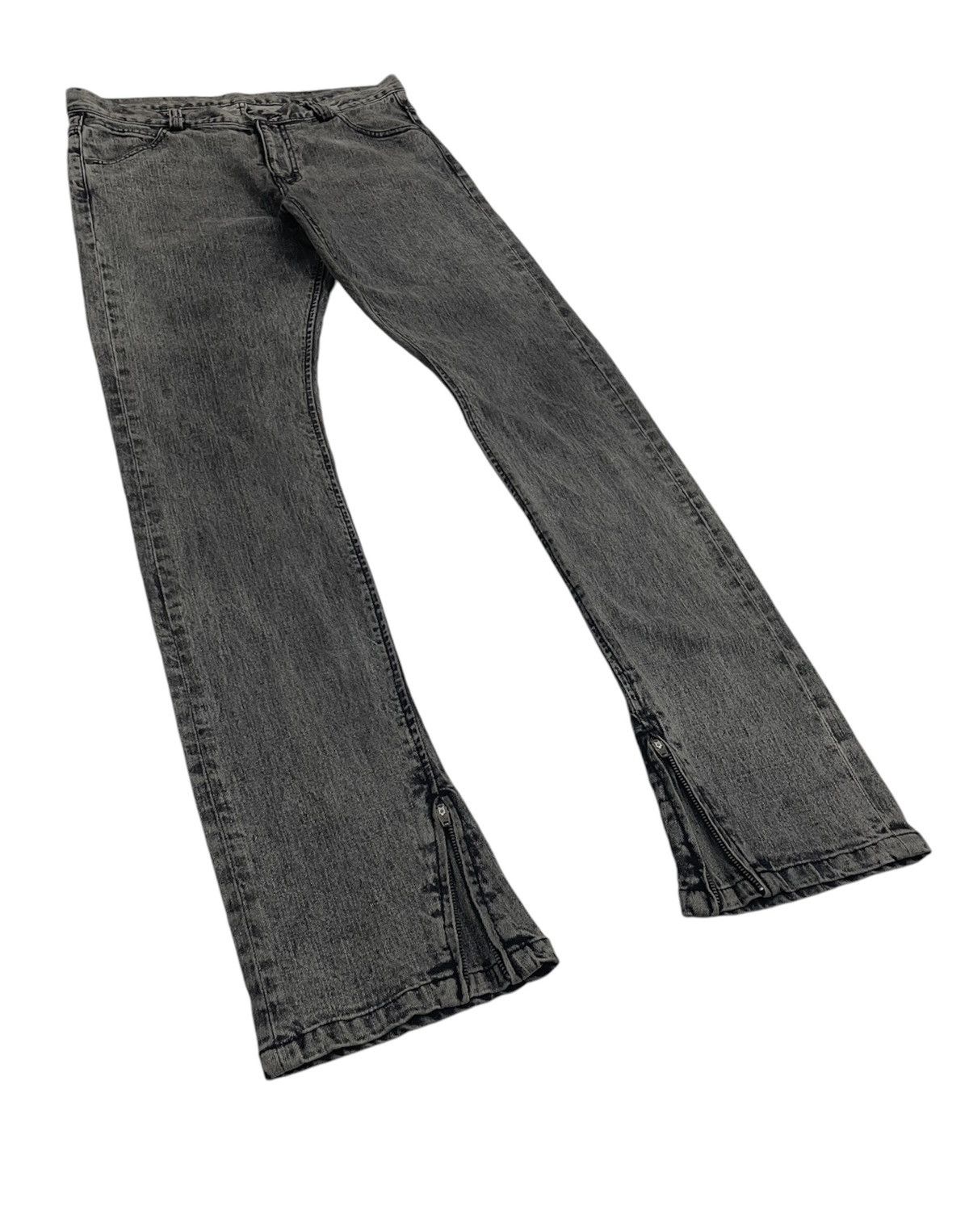 BUFFALO BOBS Buffalo Bobs Japan Faded Black Flare Jeans Size US 33 - 1 Thumbnail