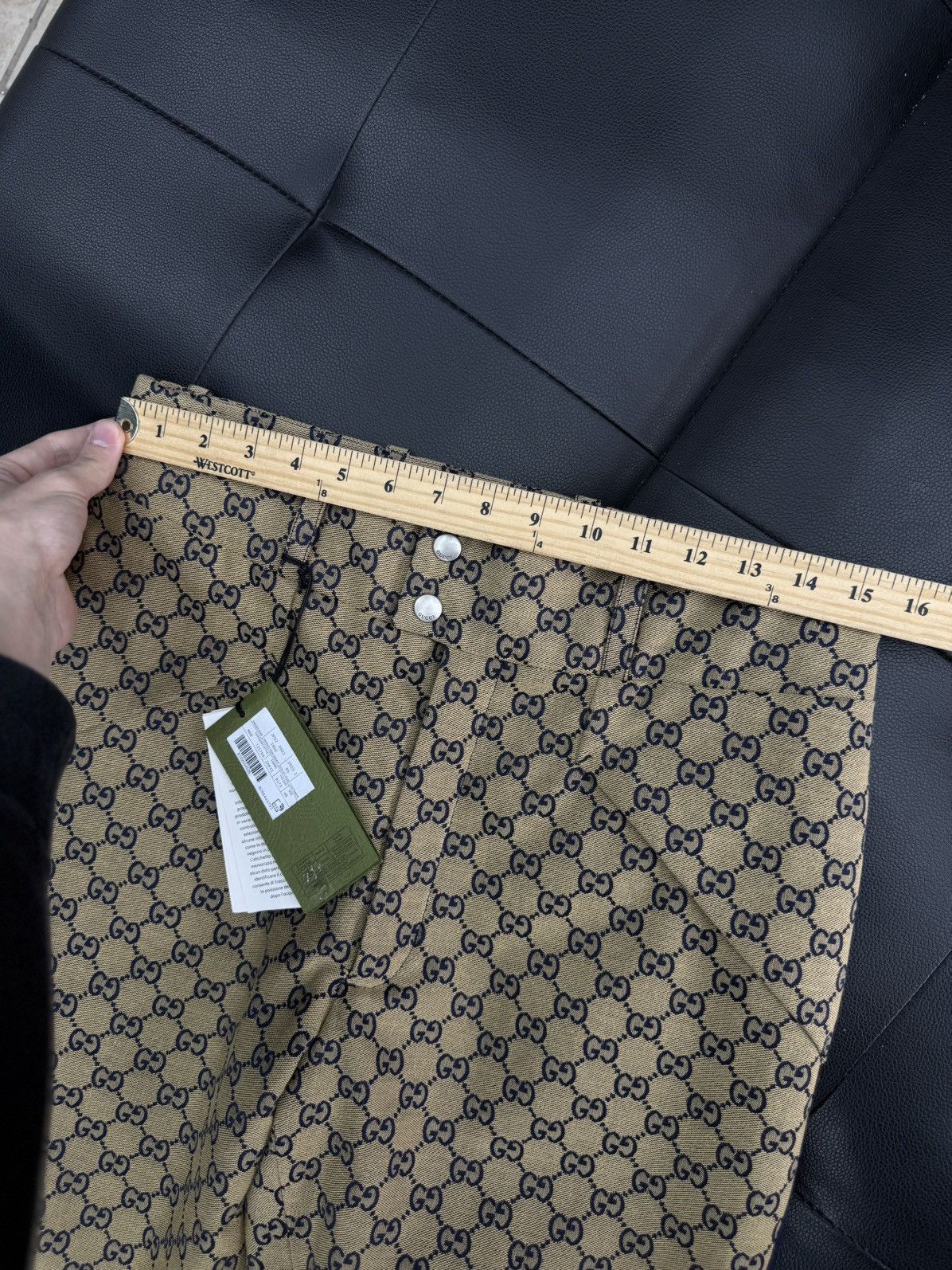 Gucci Gucci GG Canvas Pants Size 46 $1100 Retail 100% Authentic Size US 44 / EU 60 - 18 Thumbnail