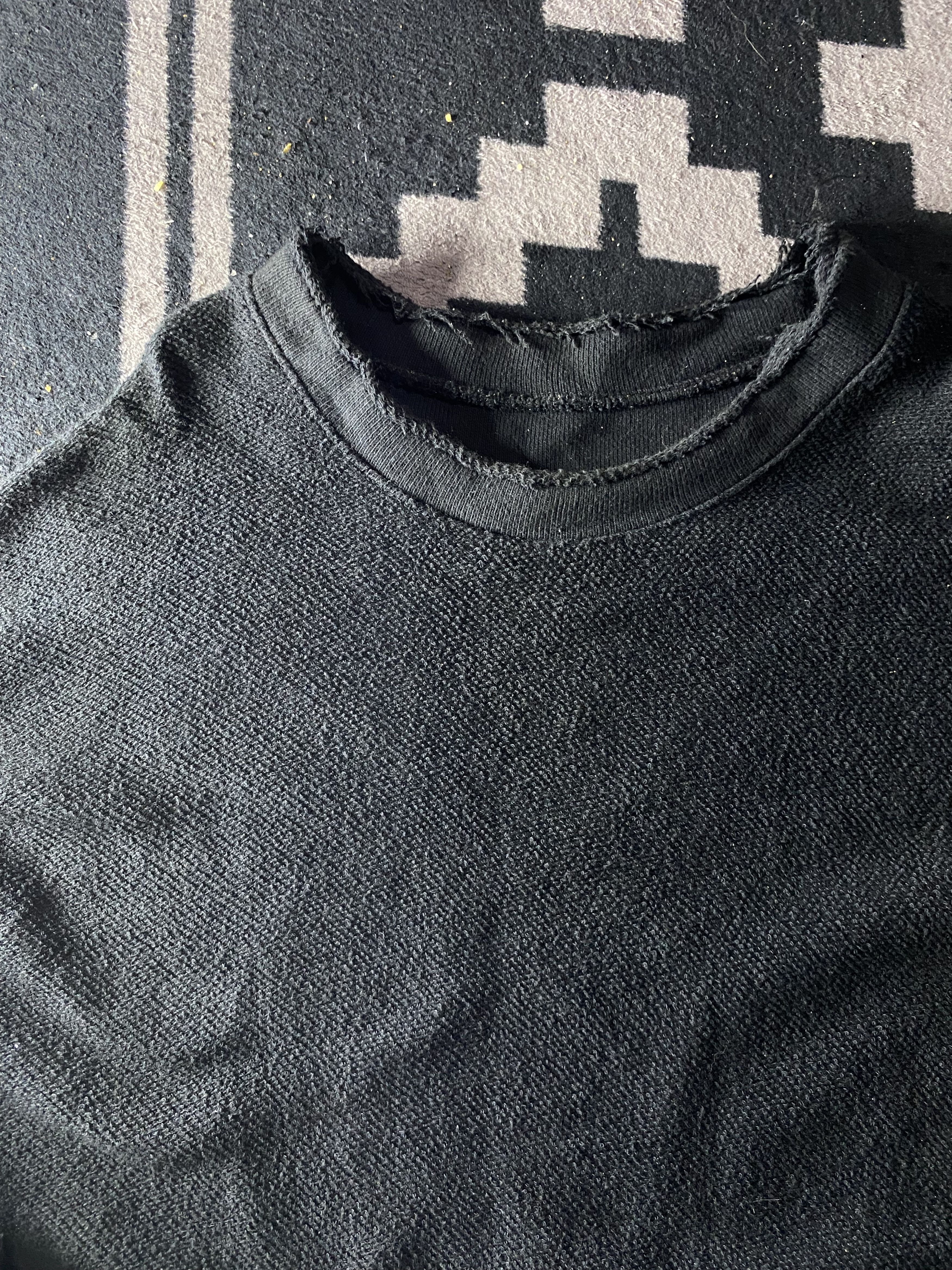 Hysteric Glamour × Japanese Brand × Le Grande Bleu (L.G.B.) Glamour distressed blank sweatshirts Size US XL / EU 56 / 4 - 5 Thumbnail