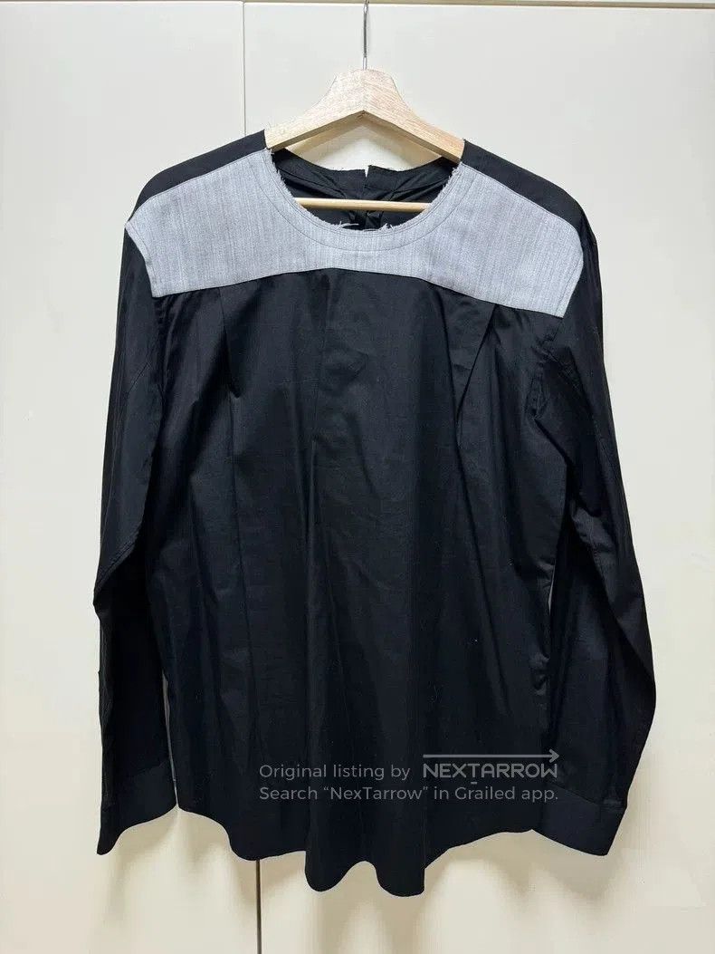 Comme des Garcons CDG HOMME PLUS Wool Panel Reverse Shirt. Size US M / EU 48-50 / 2 - 1 Thumbnail