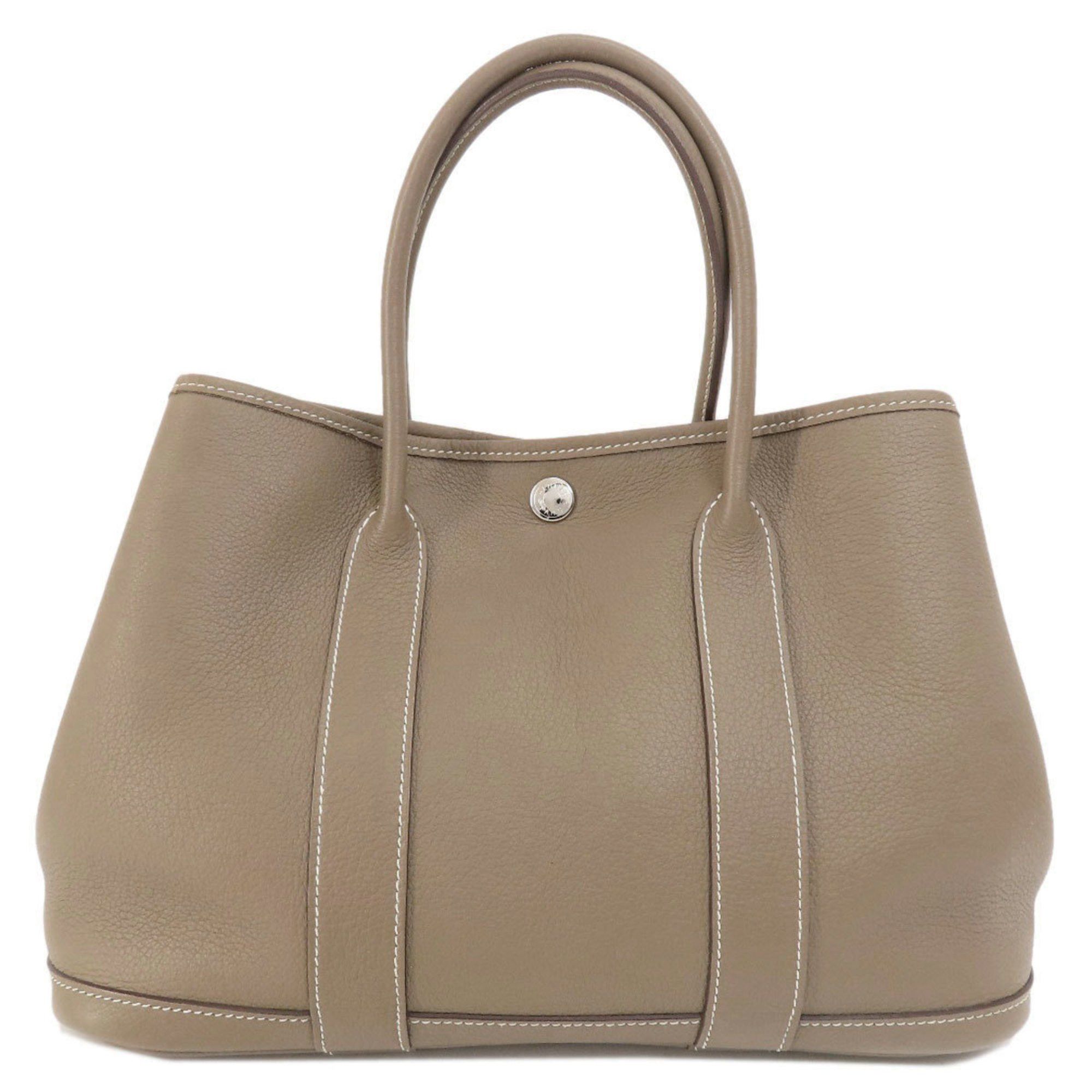 image of Hermes Garden Tpm Etoupe Handbag Country Women's Hermes in Etoupe Gray