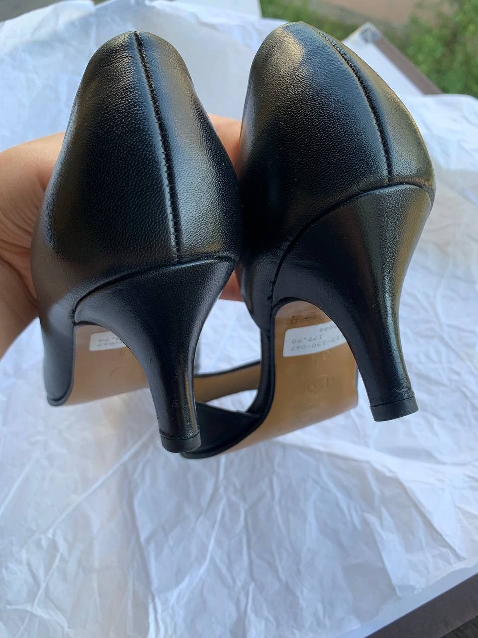 Other Peter Kaiser black women's leather vintage sandals Size US 6 / IT 36 - 8 Thumbnail