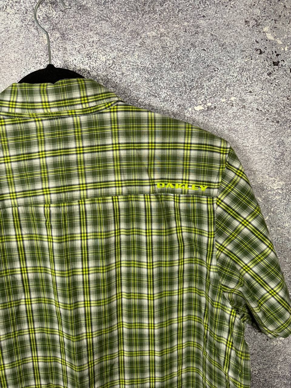 Oakley Vintage Oakley Plaid Check Green Shirt Button XL Size Size US XL / EU 56 / 4 - 13 Thumbnail