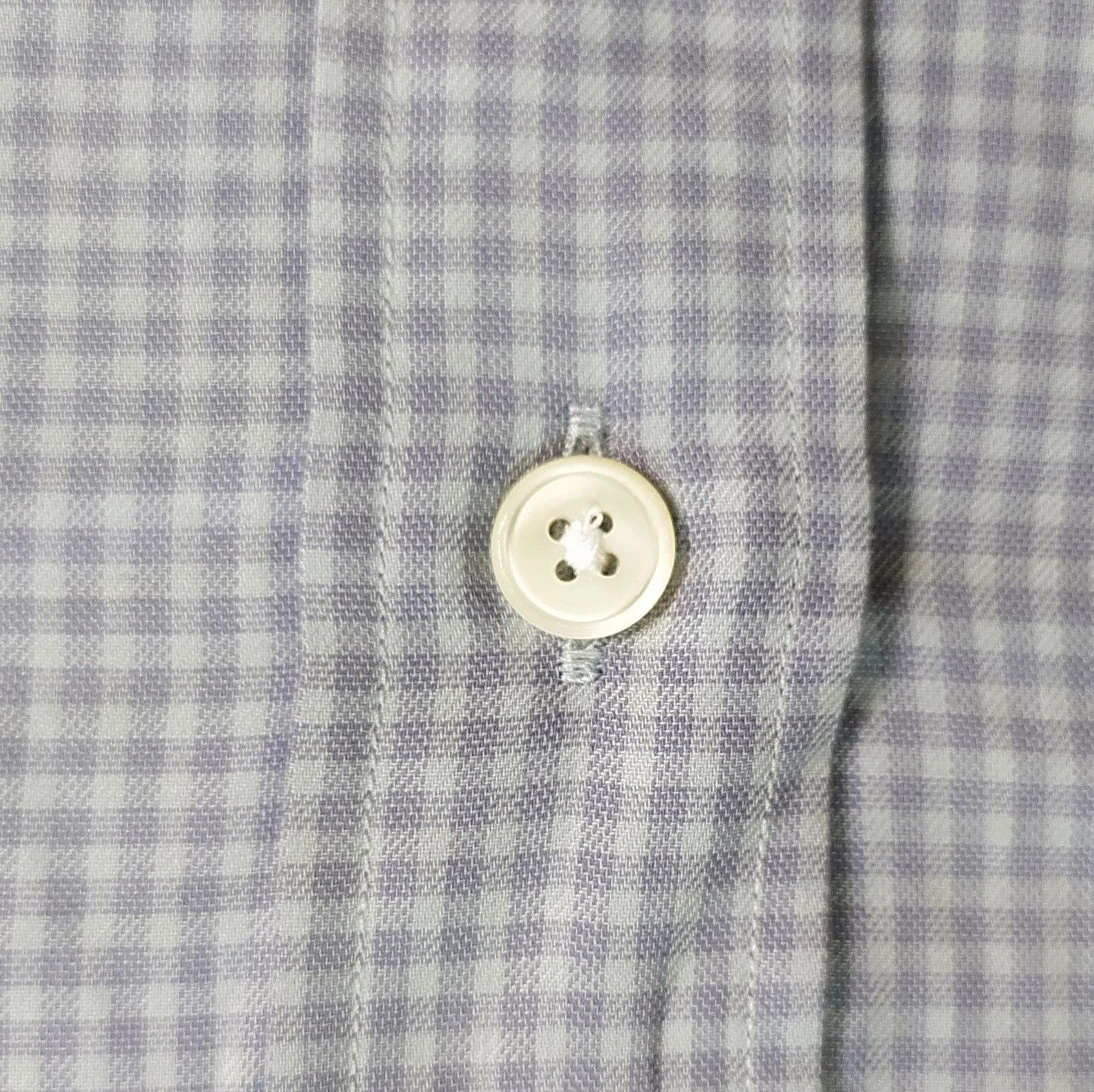 Thomas Pink Thomas Pink Tailored Fit Formal Mini Check Shirt T 0035 Size US M / EU 48-50 / 2 - 4 Thumbnail