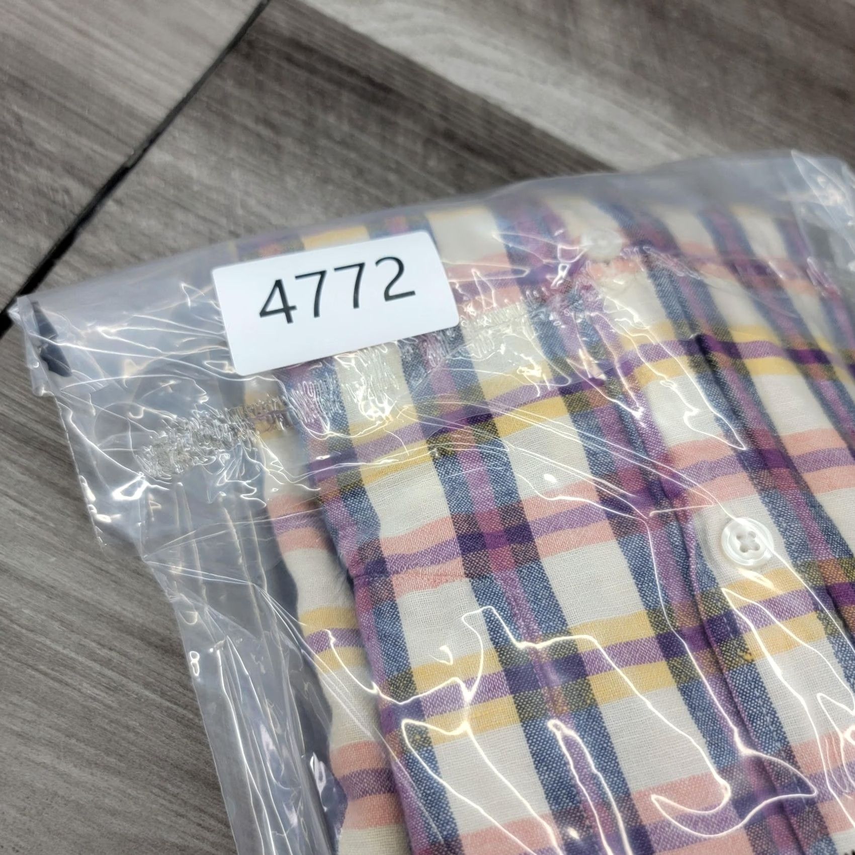 J.Crew J.Crew Shirt Mens M Multicolor Plaid Linen Cotton Button-Down Tailored Size US M / EU 48-50 / 2 - 7 Thumbnail