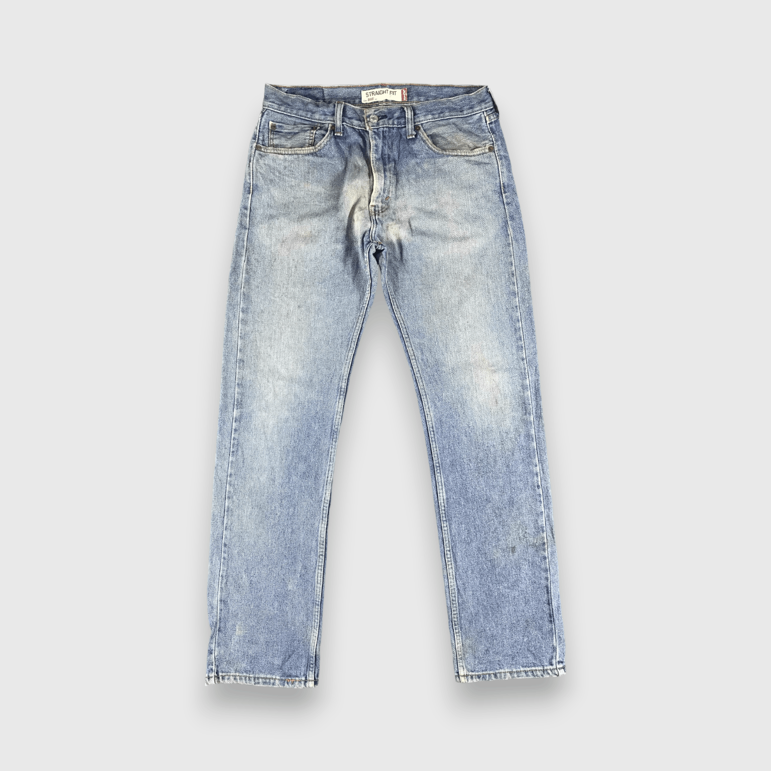 Levi's Vintage Blue Wash Levis 505 Jeans-J2676 Size US 33 - 1 Thumbnail