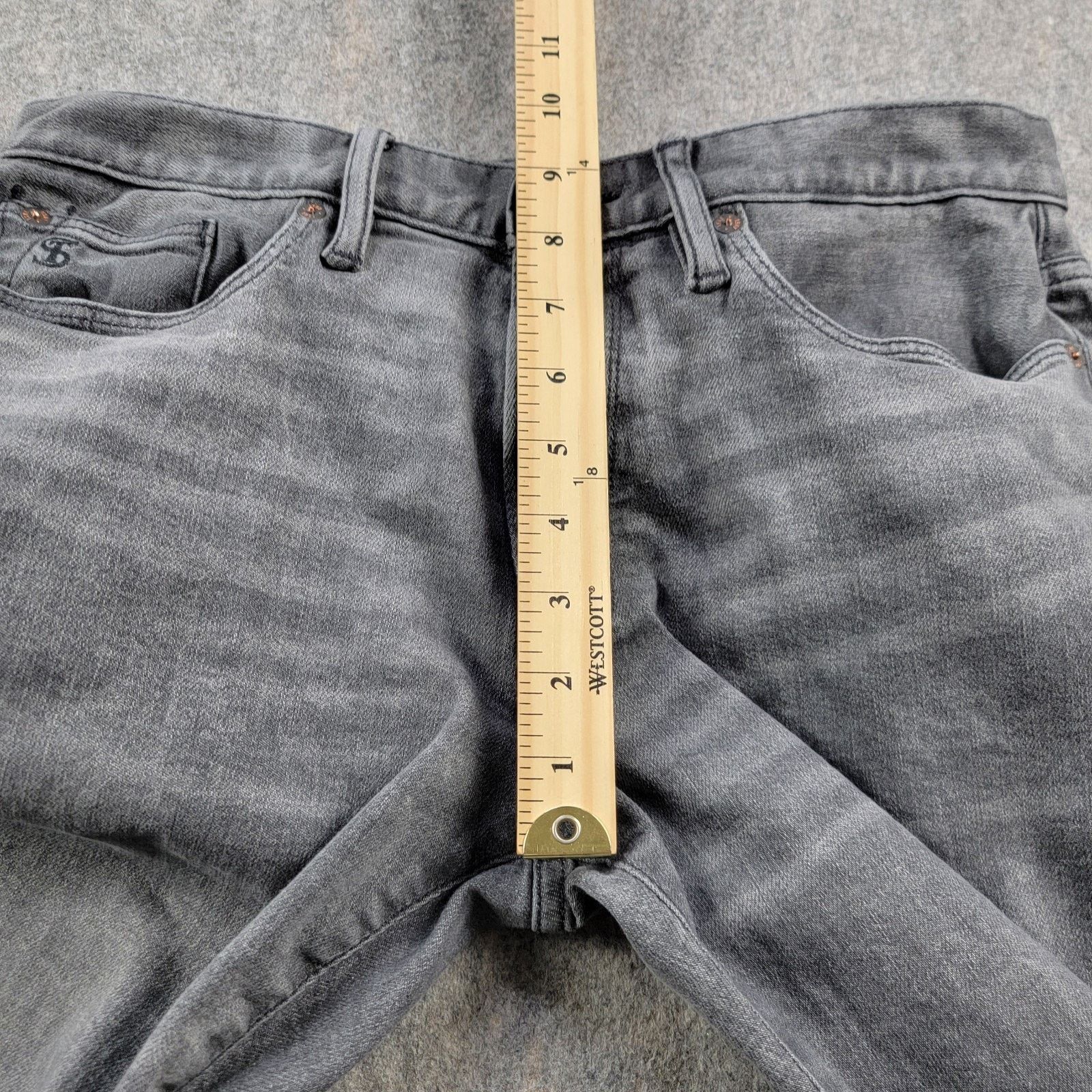 Todd Snyder Todd Snyder Slim Fit Stretch 5-Pocket Jeans size 30x32 Grey Size US 30 / EU 46 - 4 Thumbnail